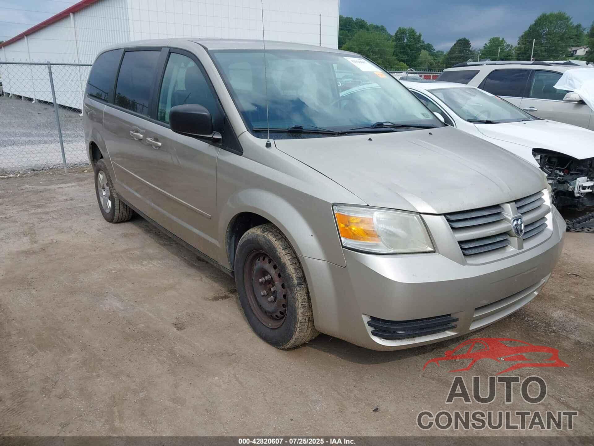 DODGE GRAND CARAVAN 2009 - 1D8HN44E89B518538
