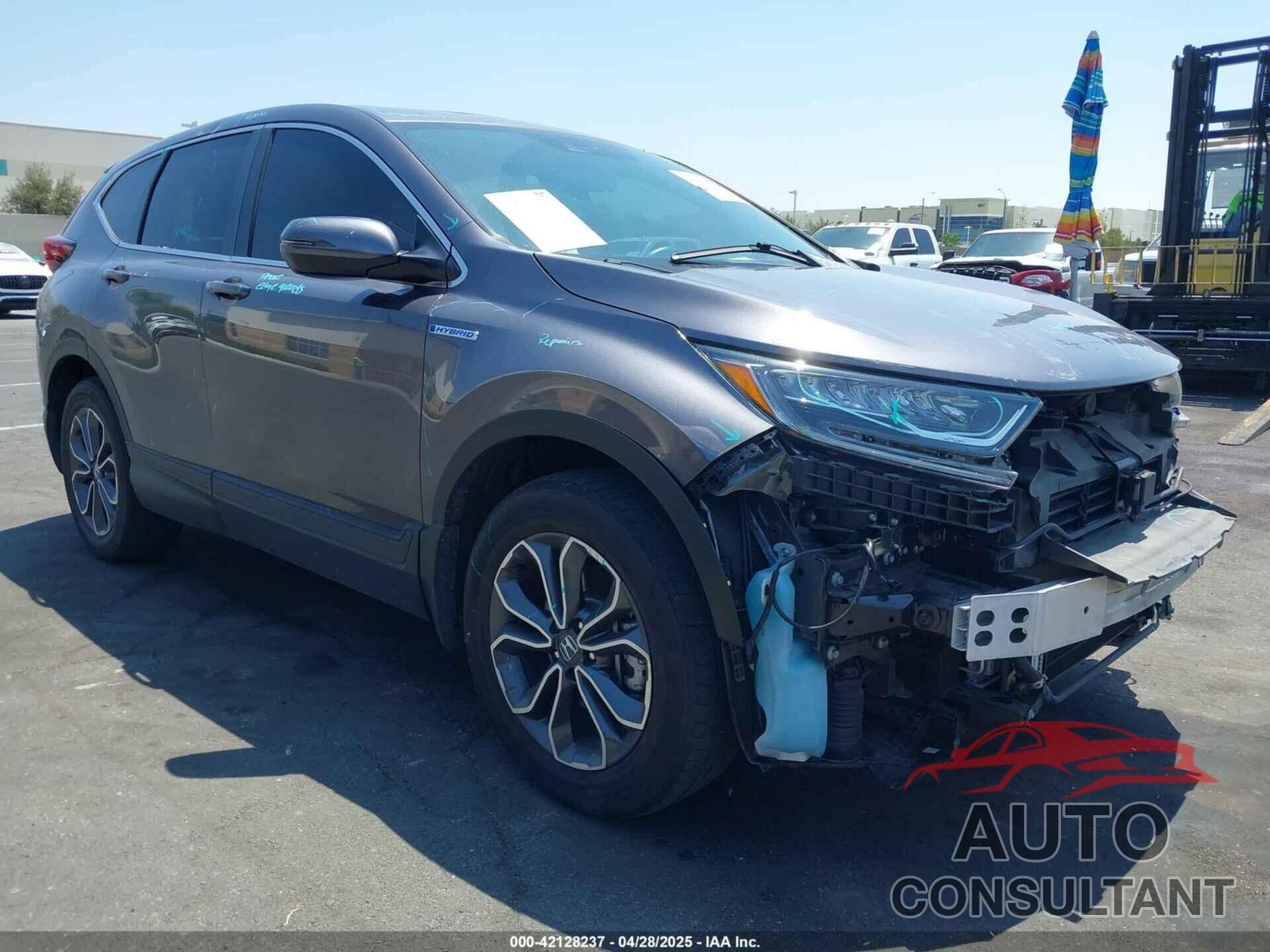 HONDA CR-V HYBRID 2022 - 5J6RT6H89NL042923