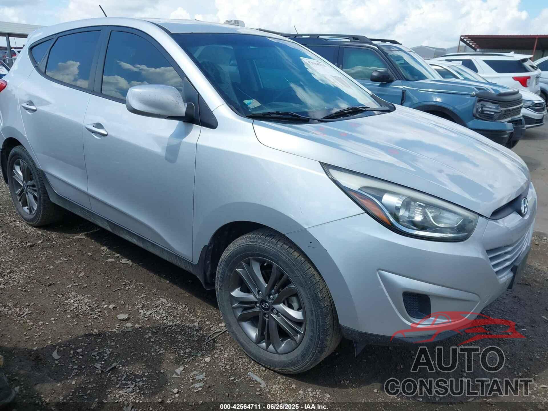 HYUNDAI TUCSON 2014 - KM8JT3AF4EU939017