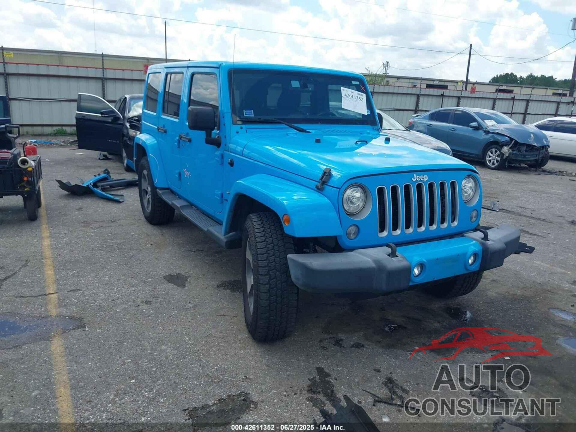 JEEP WRANGLER UNLIMITED 2017 - 1C4BJWEG5HL627463