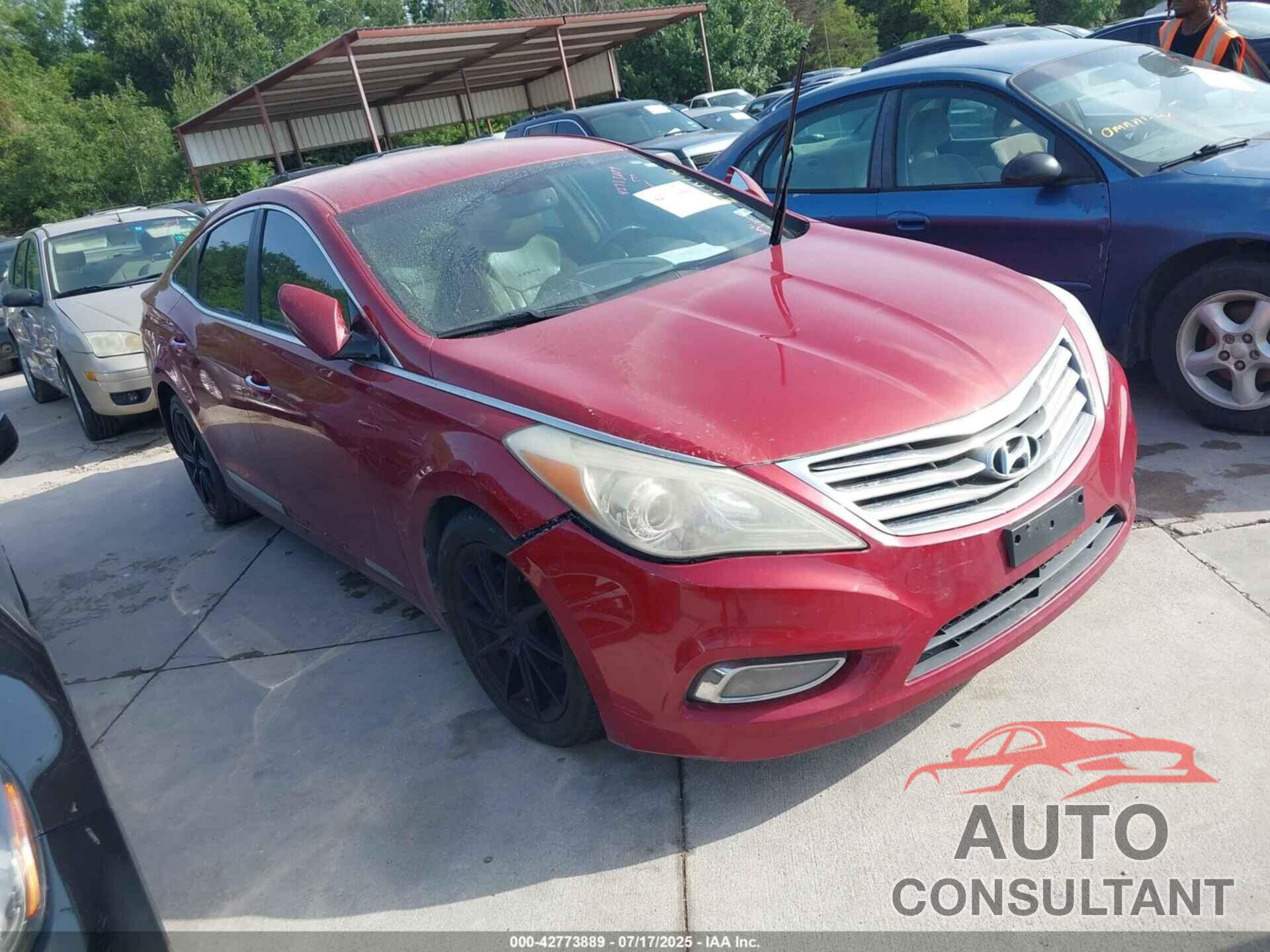 HYUNDAI AZERA 2013 - KMHFG4JG4DA253875