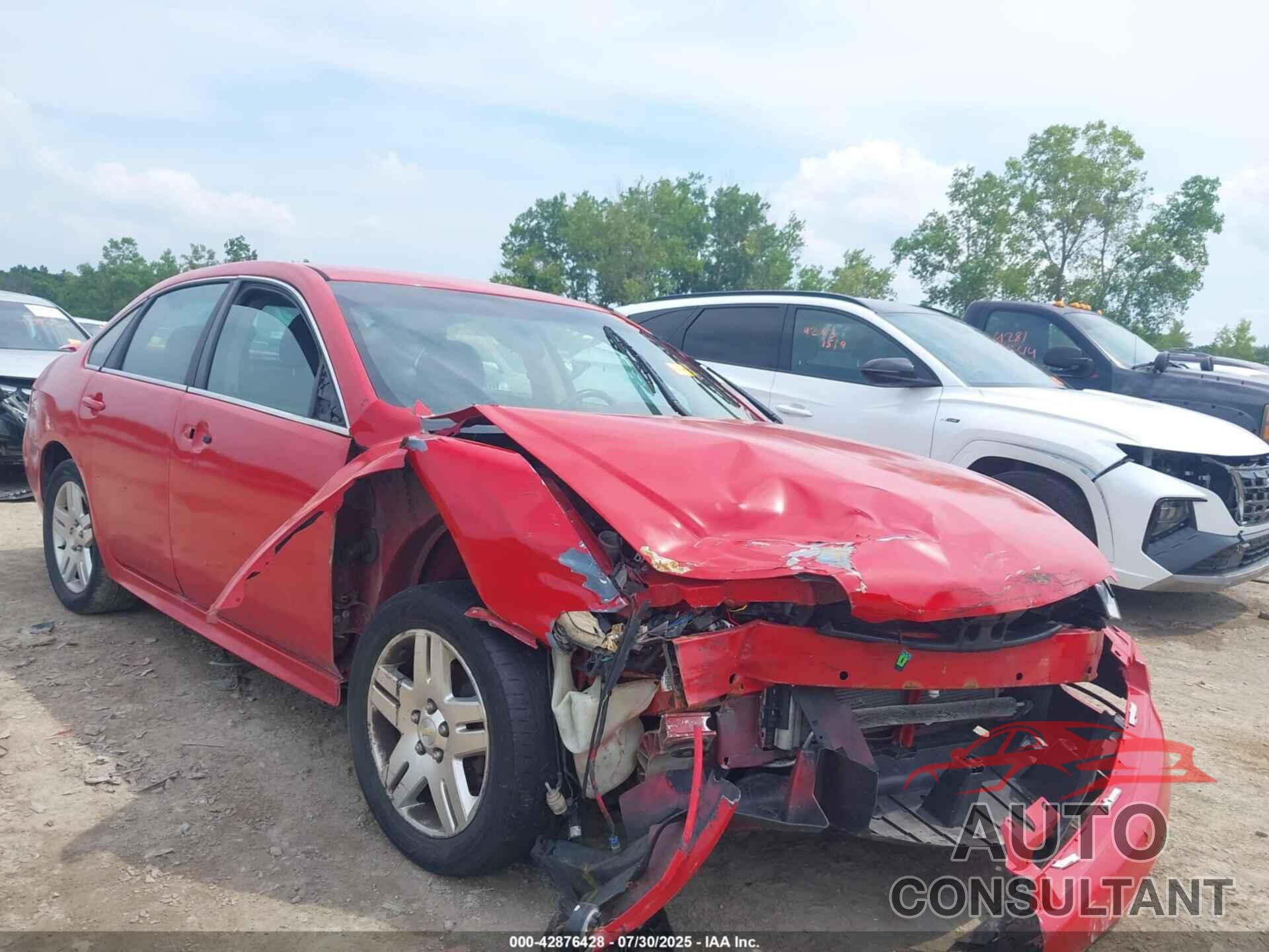 CHEVROLET IMPALA 2013 - 2G1WB5E31D1199826