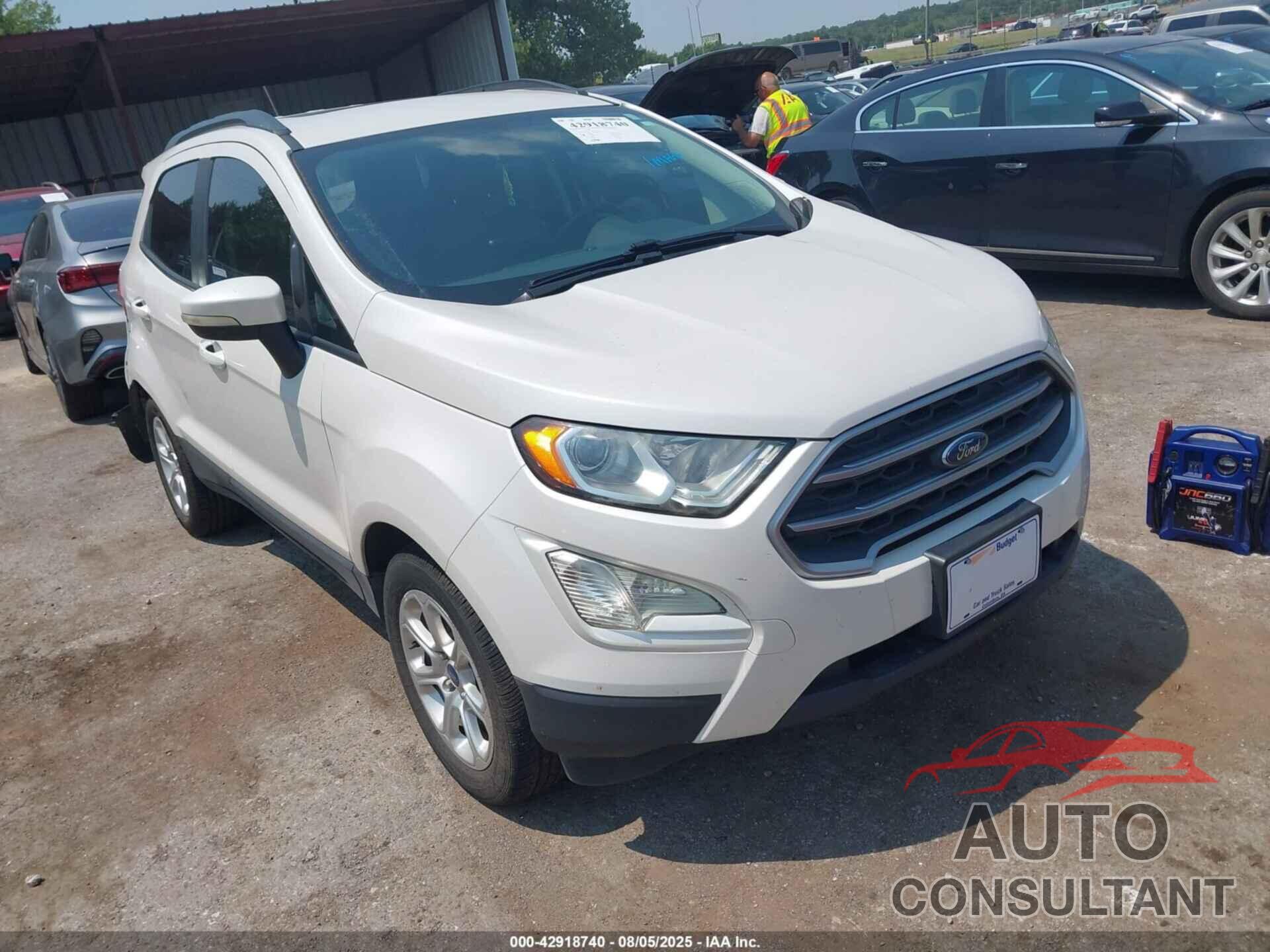 FORD ECOSPORT 2019 - MAJ3S2GE8KC310361