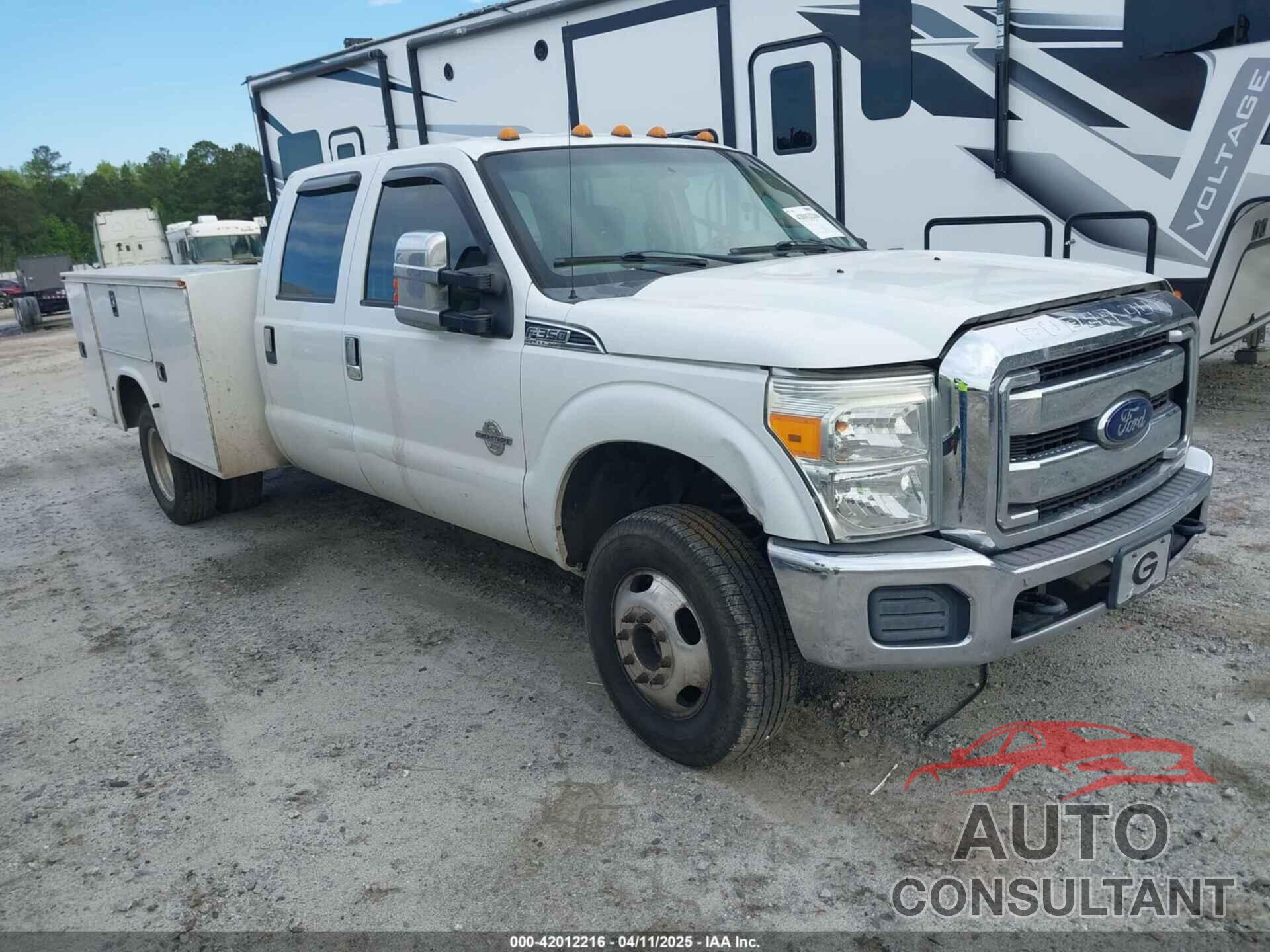 FORD F-350 CHASSIS 2015 - 1FD8W3HT0FEB19403