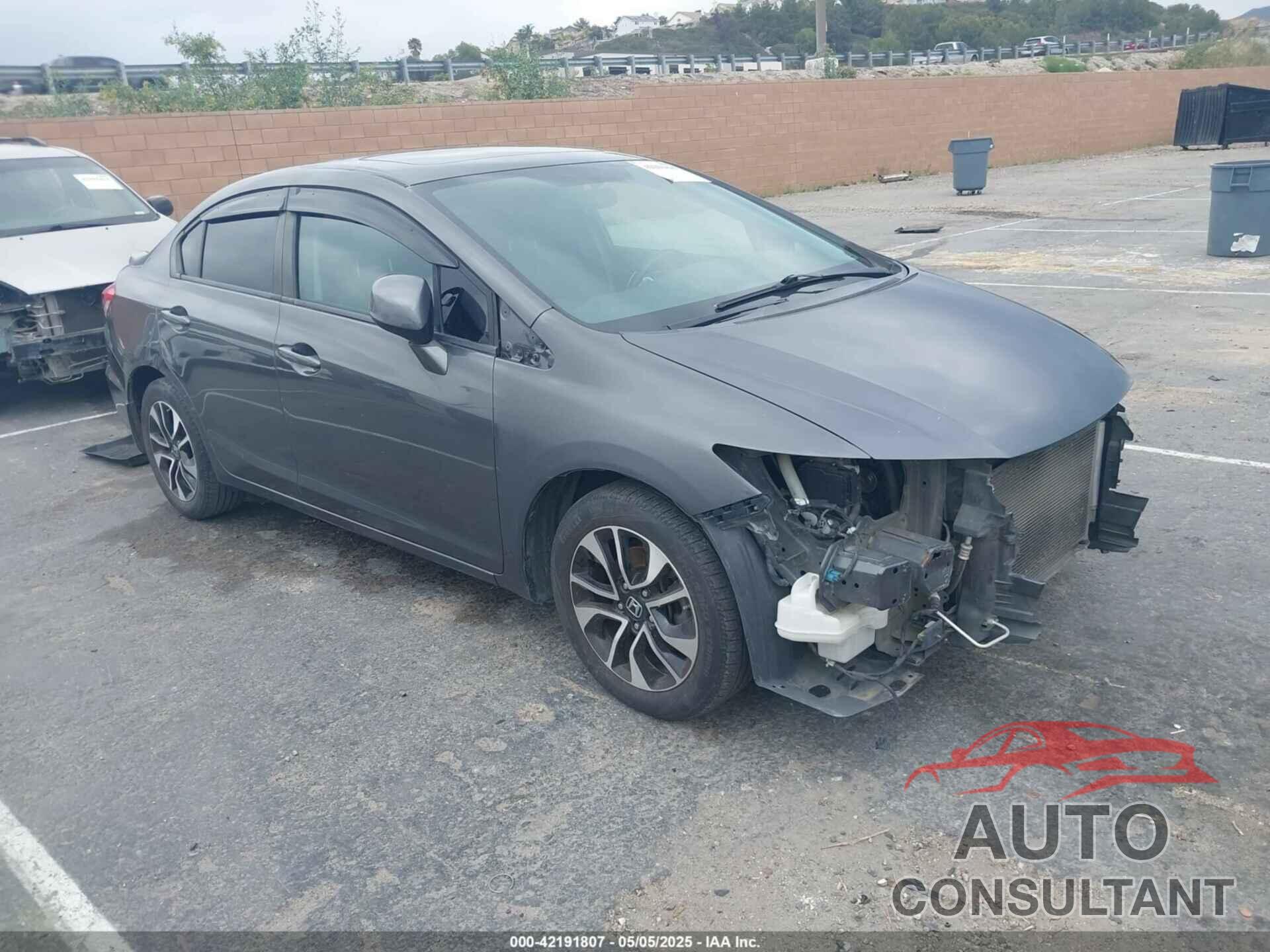 HONDA CIVIC 2013 - 2HGFB2F95DH525242
