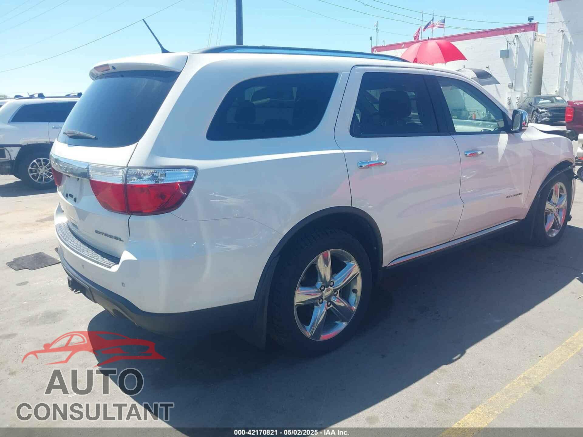 DODGE DURANGO 2012 - 1C4SDJET0CC100625