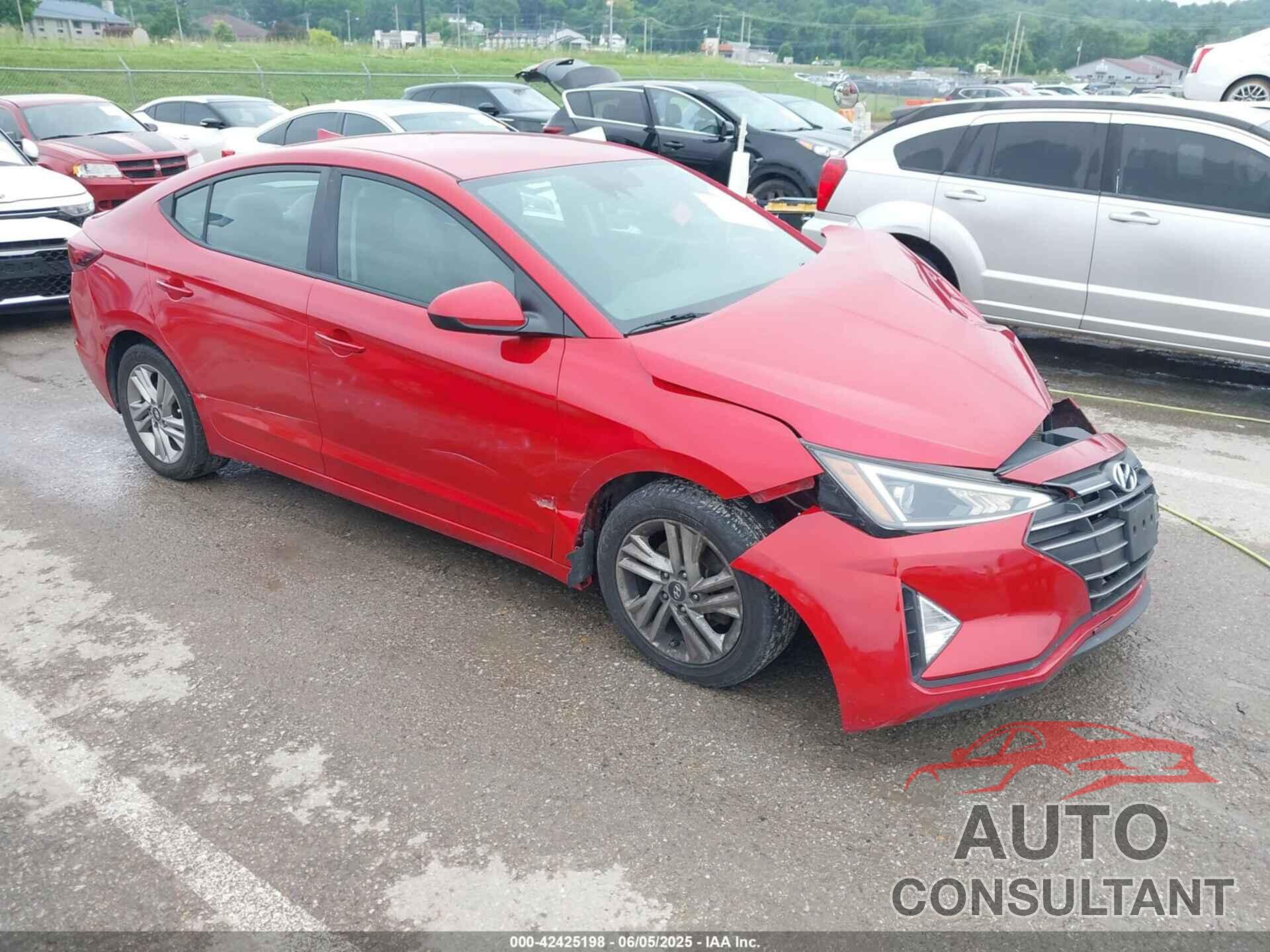 HYUNDAI ELANTRA 2020 - 5NPD84LF7LH554676