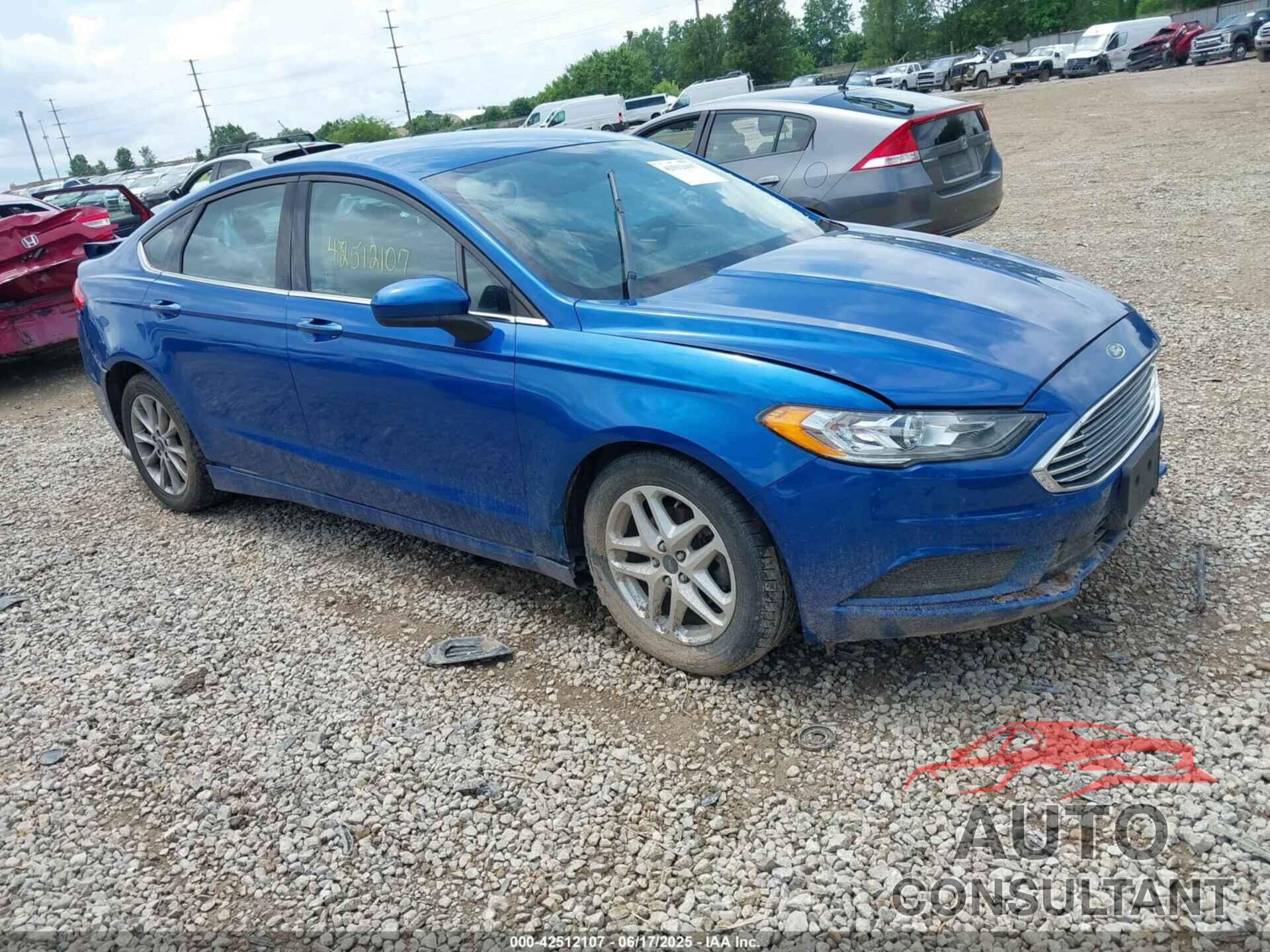 FORD FUSION 2017 - 3FA6P0H76HR338799