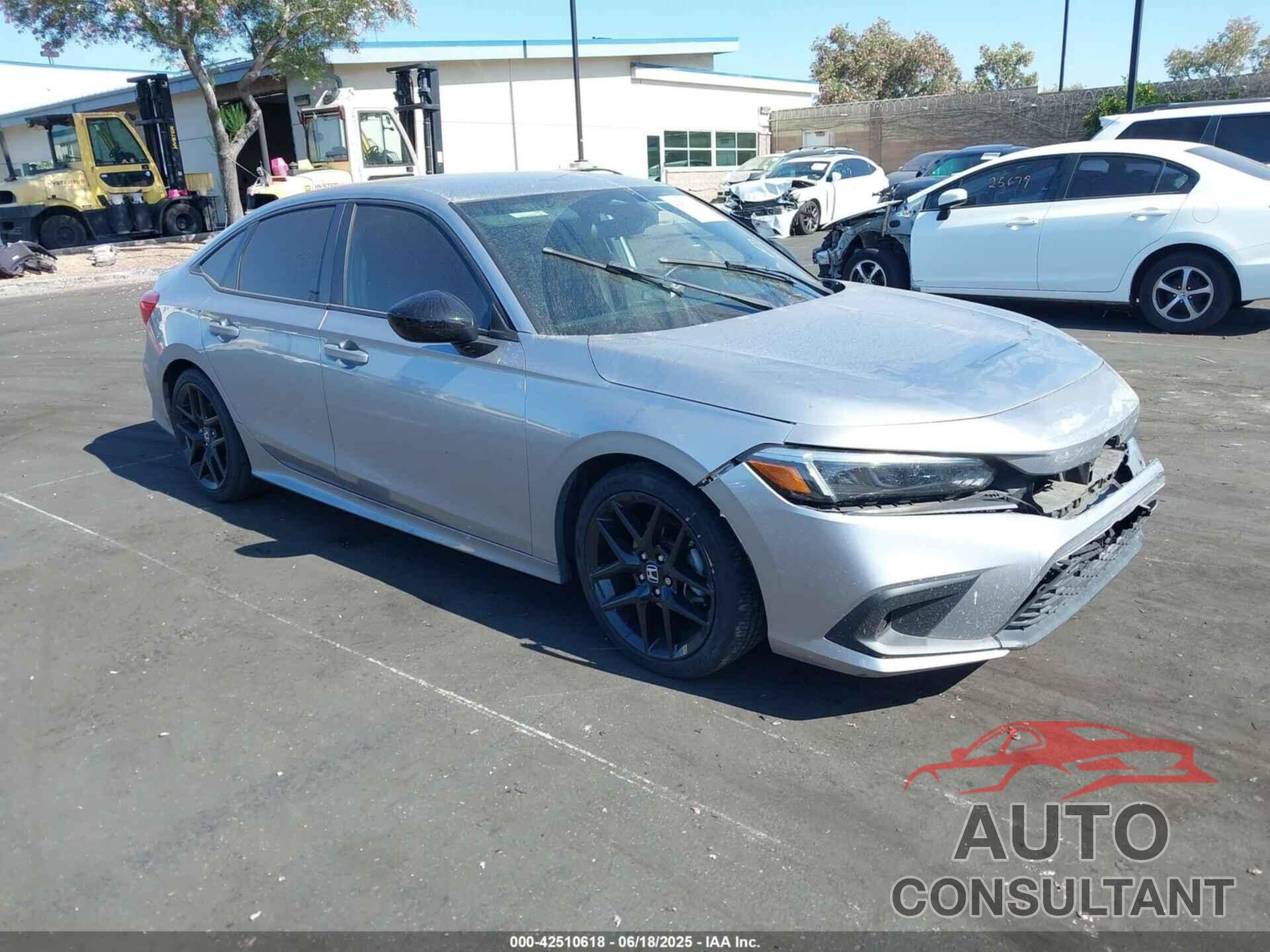 HONDA CIVIC 2022 - 2HGFE2F58NH533146