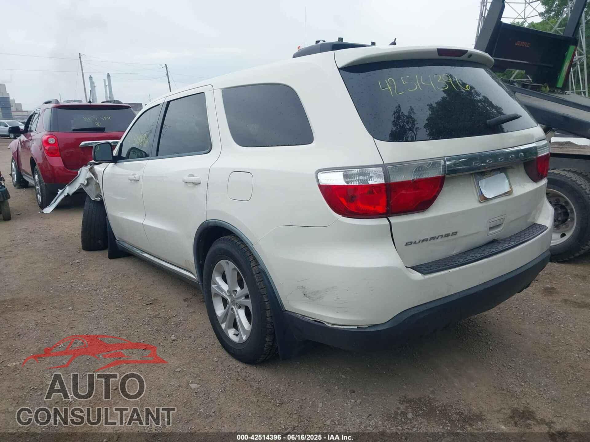 DODGE DURANGO 2012 - 1C4RDHAG6CC146623