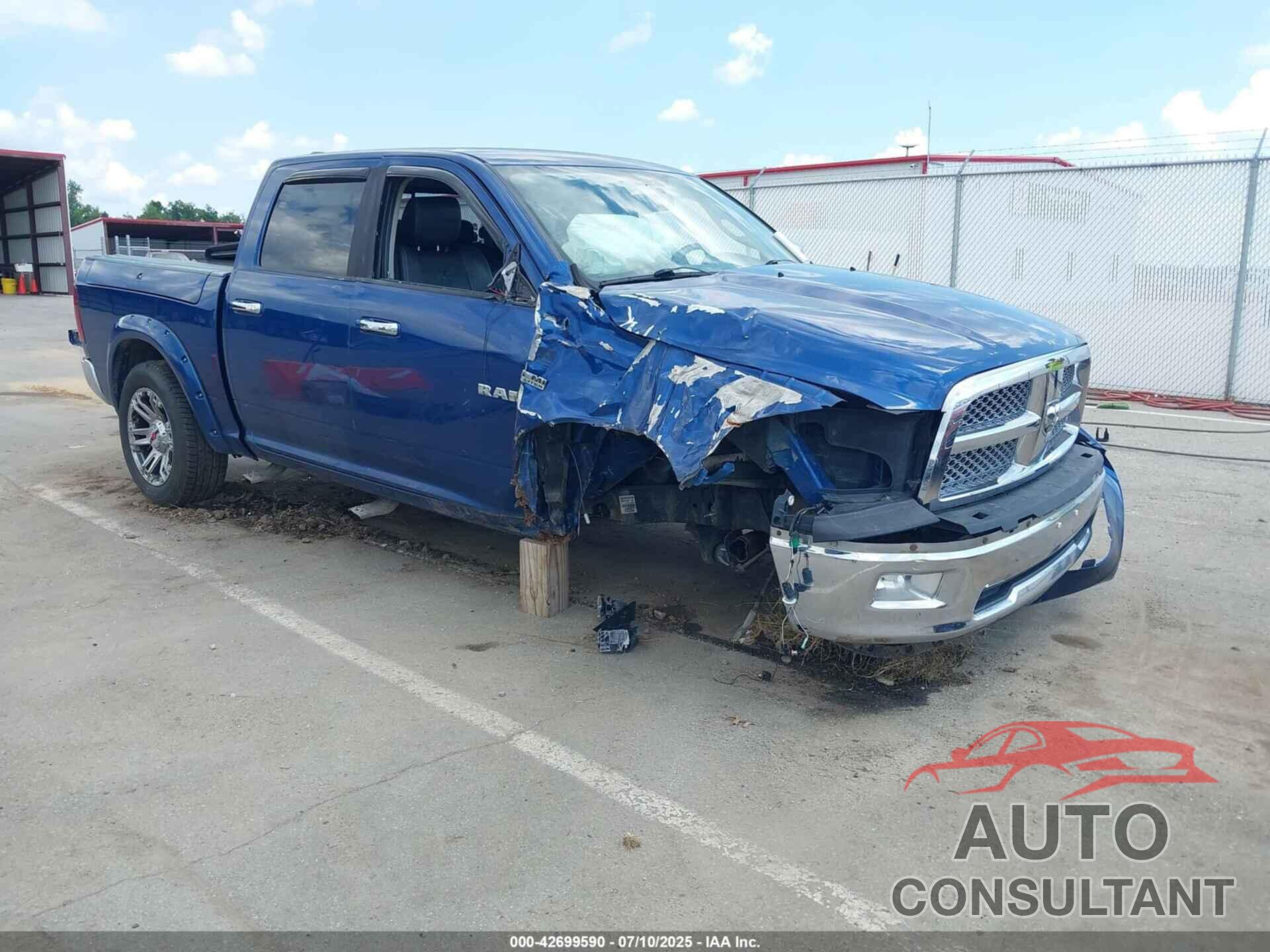 DODGE RAM 1500 2009 - 1D3HV13T69J522808