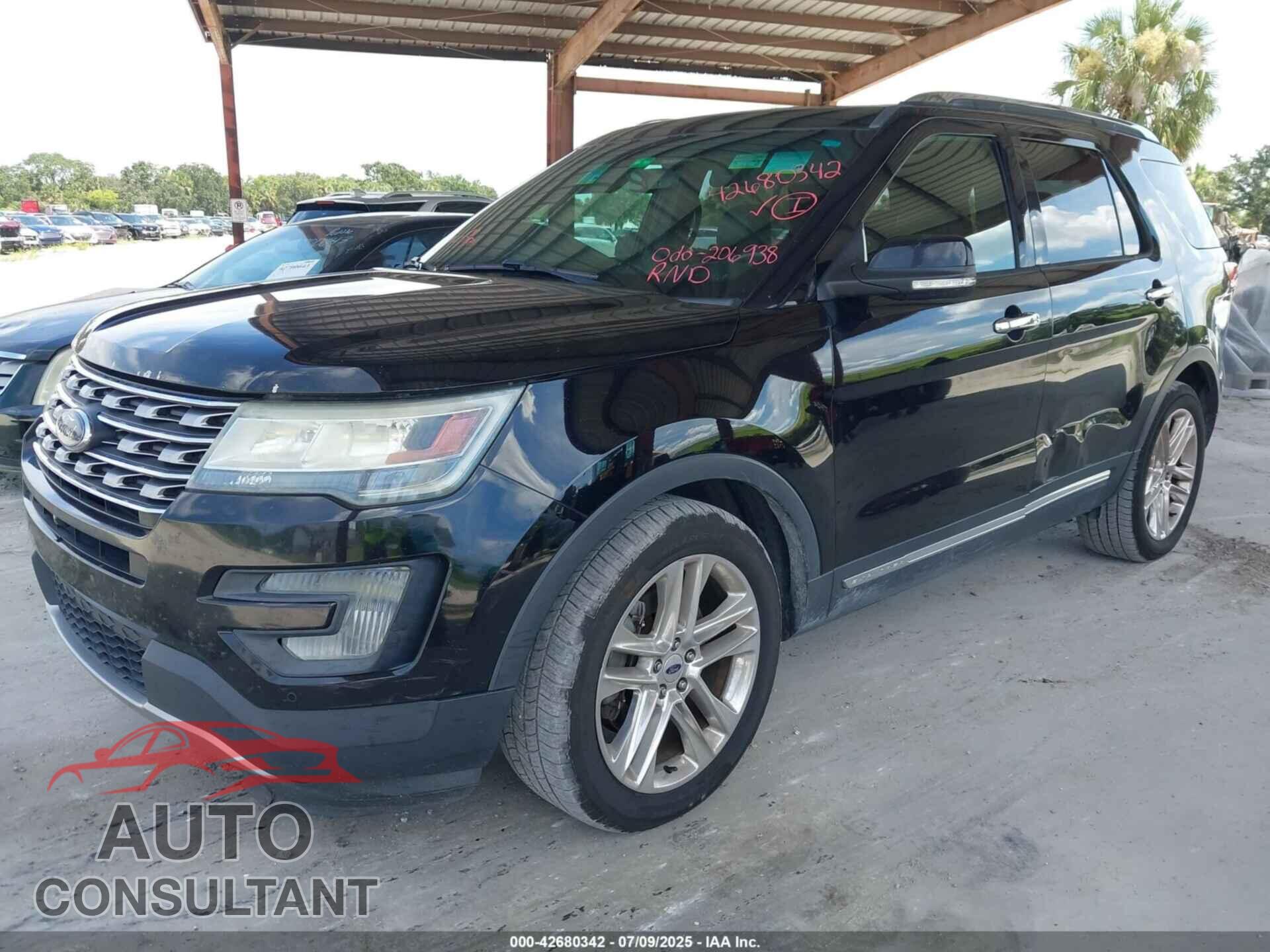 FORD EXPLORER 2016 - 1FM5K7FH3GGB91710