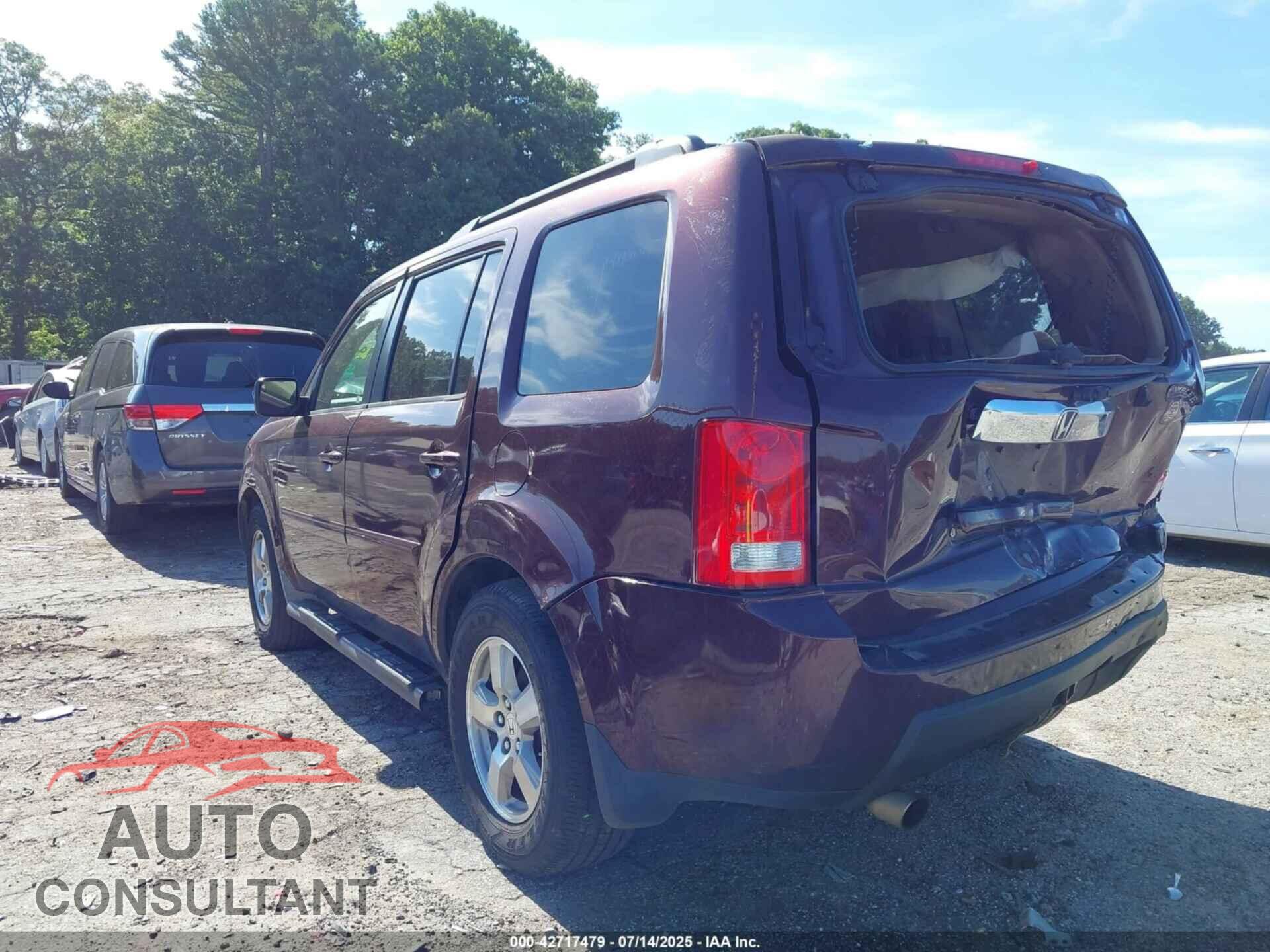 HONDA PILOT 2009 - 5FNYF48639B010618