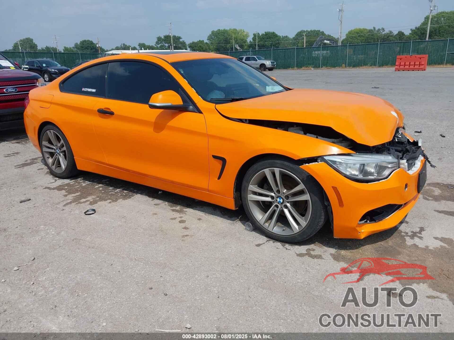 BMW 428I 2014 - WBA3N3C55EK231086