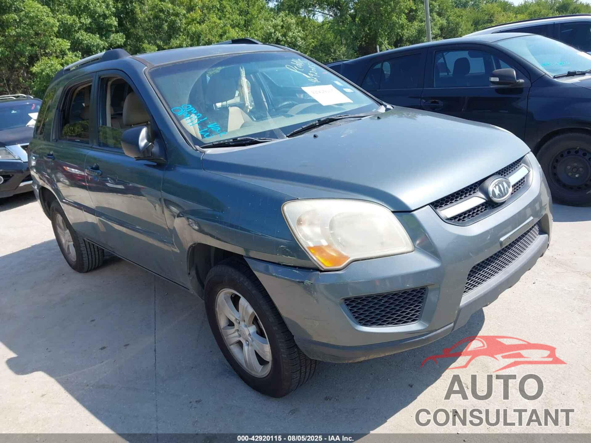 KIA SPORTAGE 2009 - KNDJF724397610359