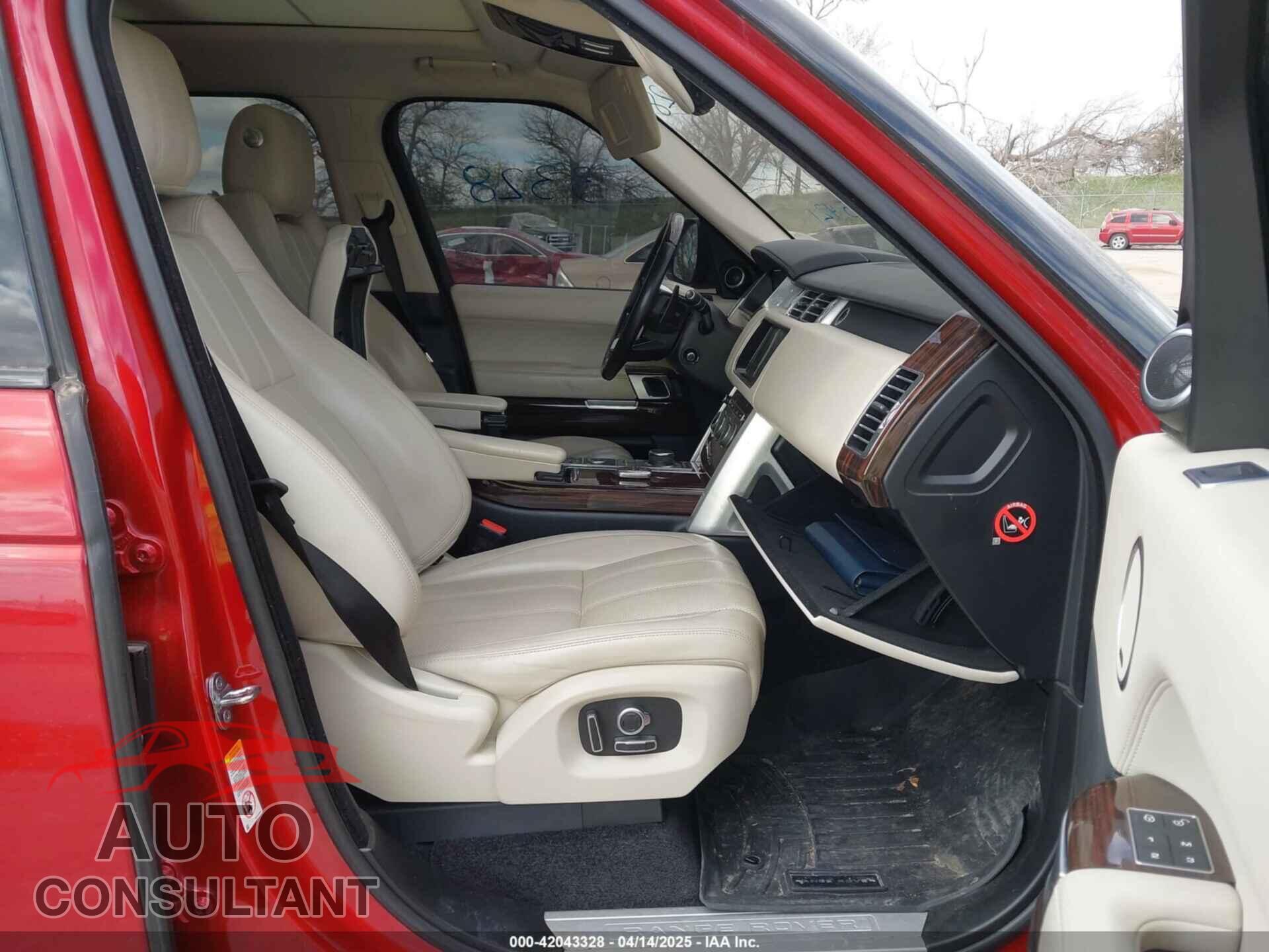 LAND ROVER RANGE ROVER 2017 - SALGS2FE3HA331421