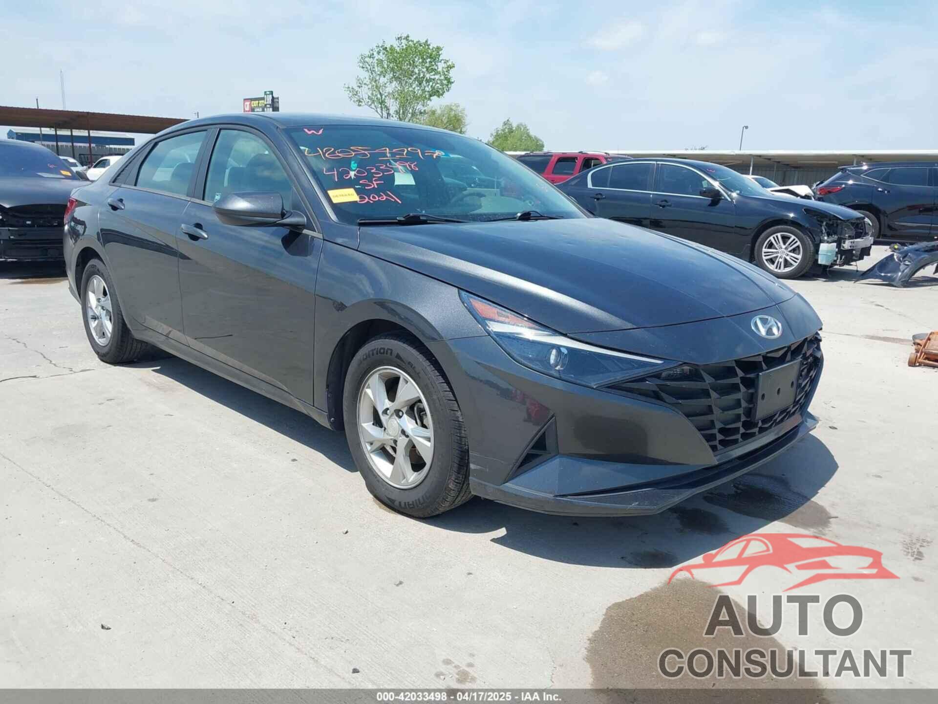 HYUNDAI ELANTRA 2021 - 5NPLL4AG2MH037406
