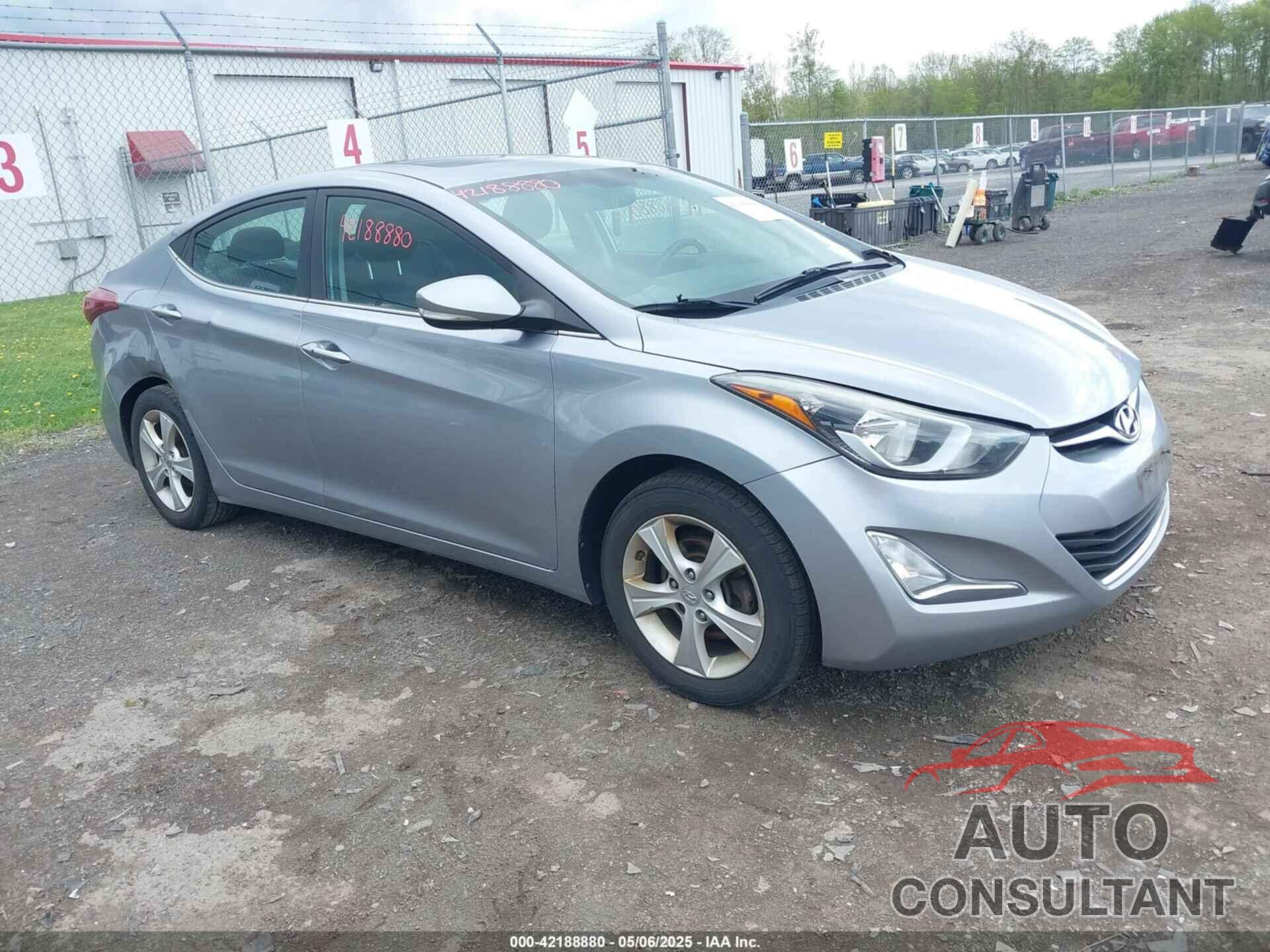 HYUNDAI ELANTRA 2016 - 5NPDH4AE3GH734642