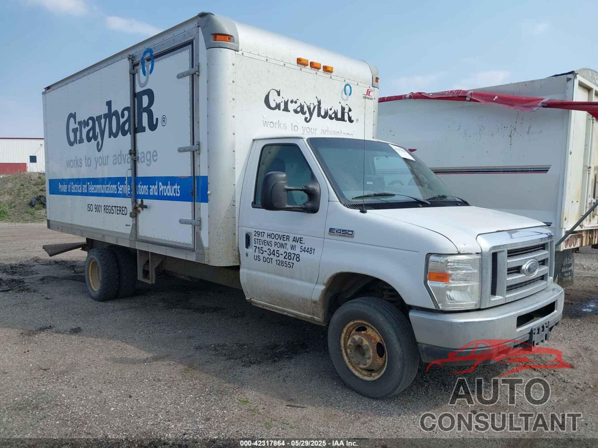 FORD E-450 CUTAWAY 2012 - 1FDXE4FS9CDB18735