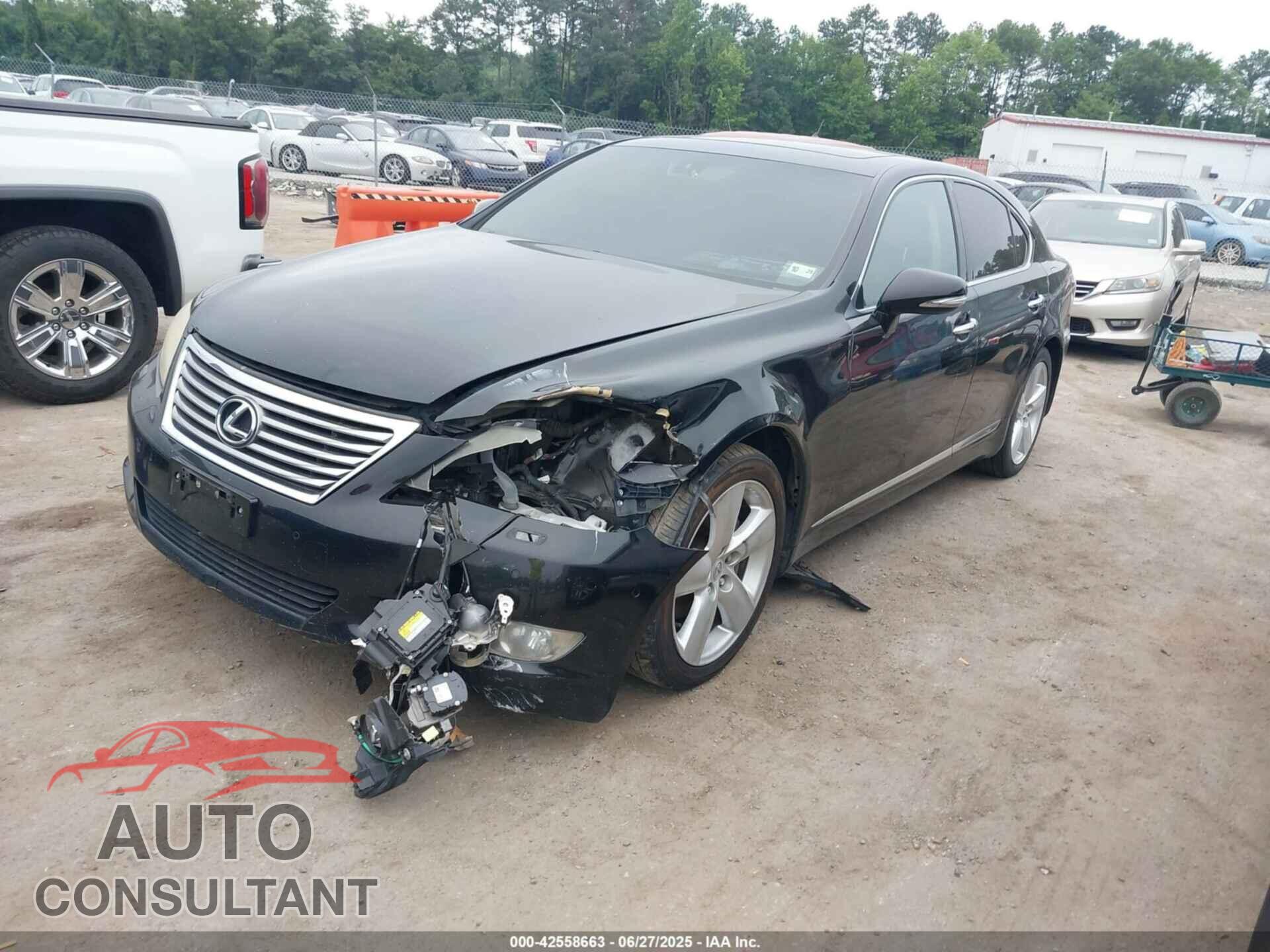 LEXUS LS 460 2012 - JTHBL5EFXC5113504