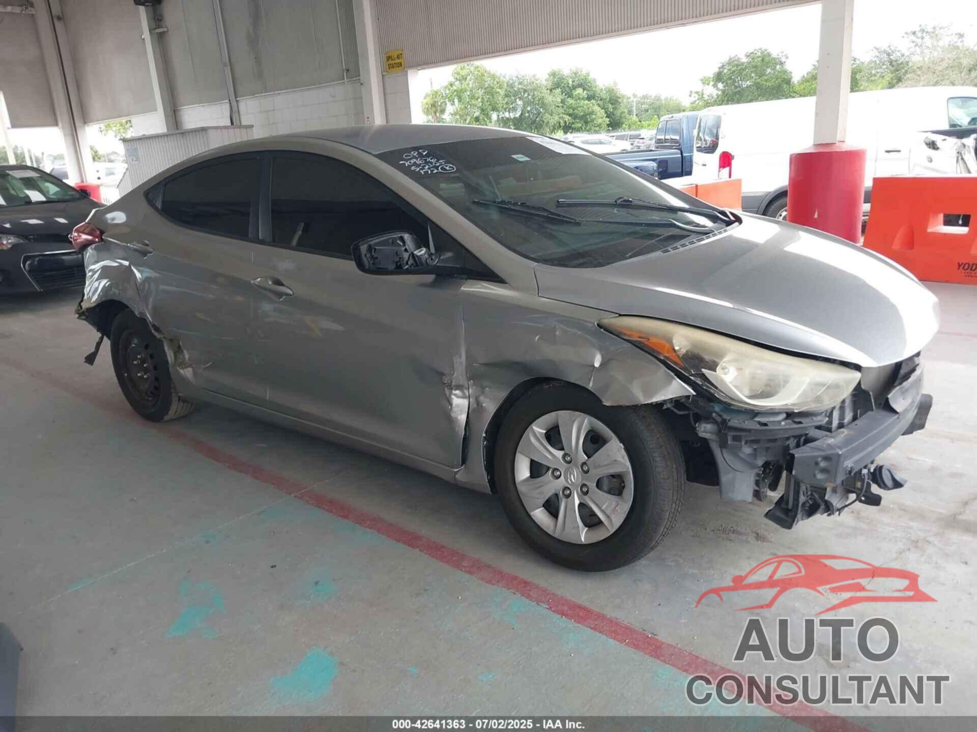 HYUNDAI ELANTRA 2016 - 5NPDH4AEXGH756539