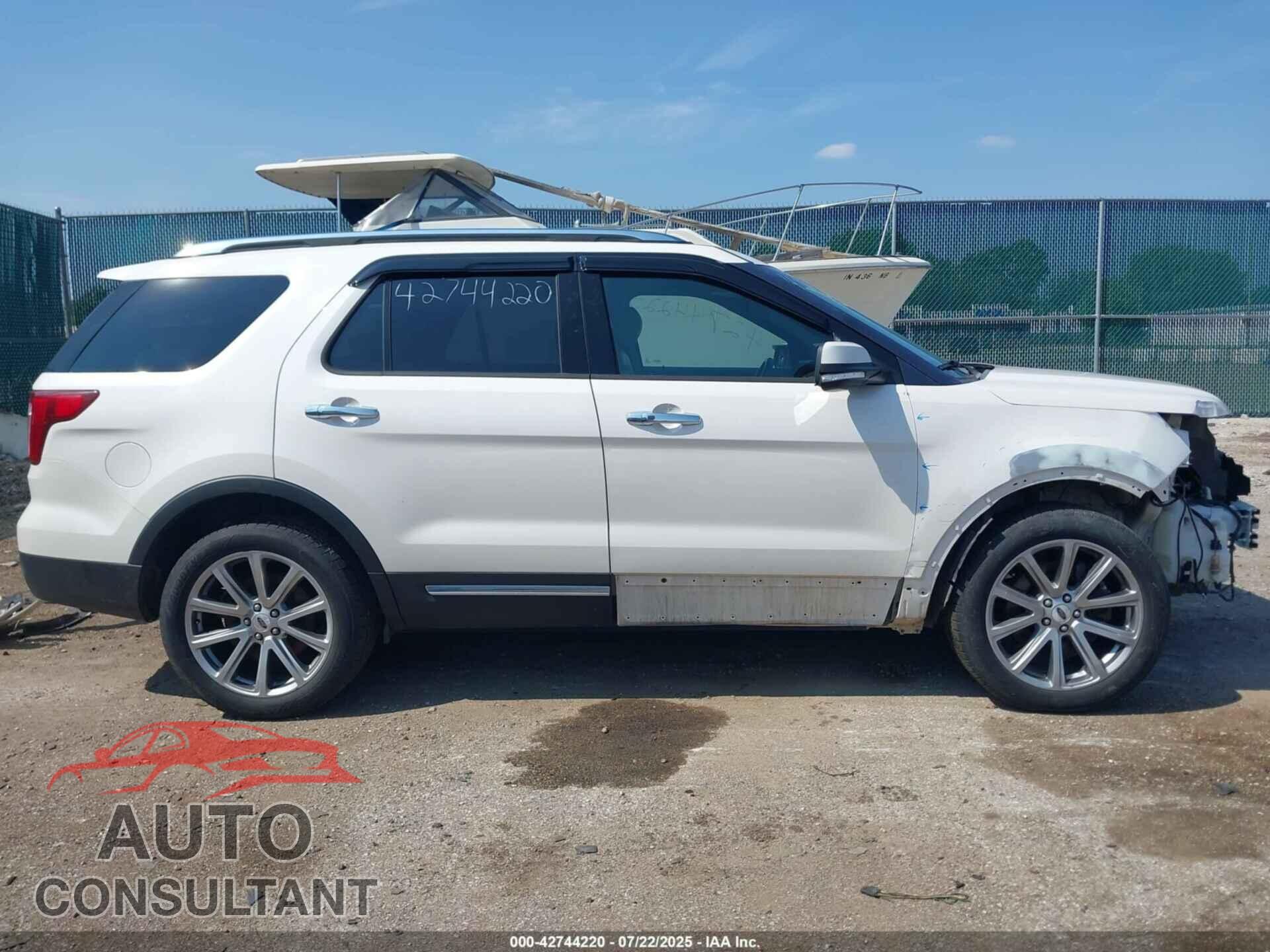 FORD EXPLORER 2017 - 1FM5K8F86HGB83706