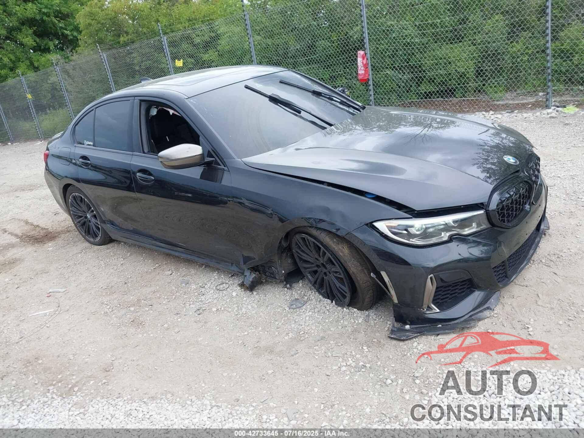 BMW 3 SERIES 2020 - WBA5U9C09LA379120