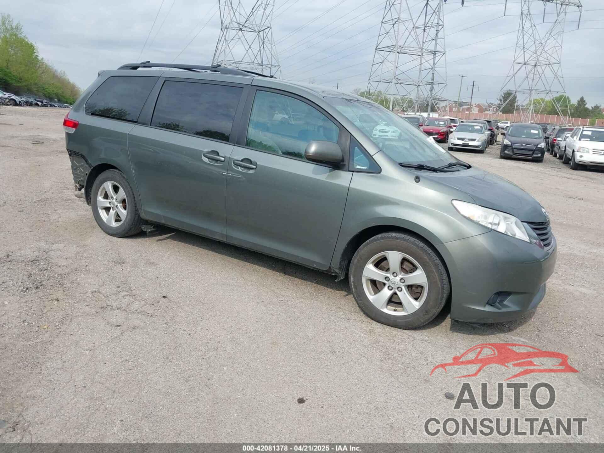 TOYOTA SIENNA 2014 - 5TDKK3DC8ES432364