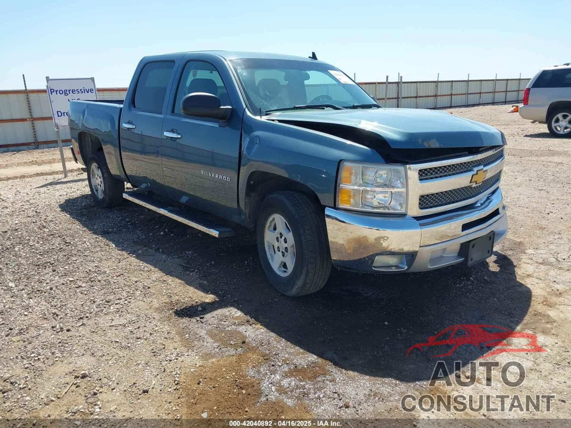 CHEVROLET SILVERADO 1500 2012 - 3GCPCSE05CG117096