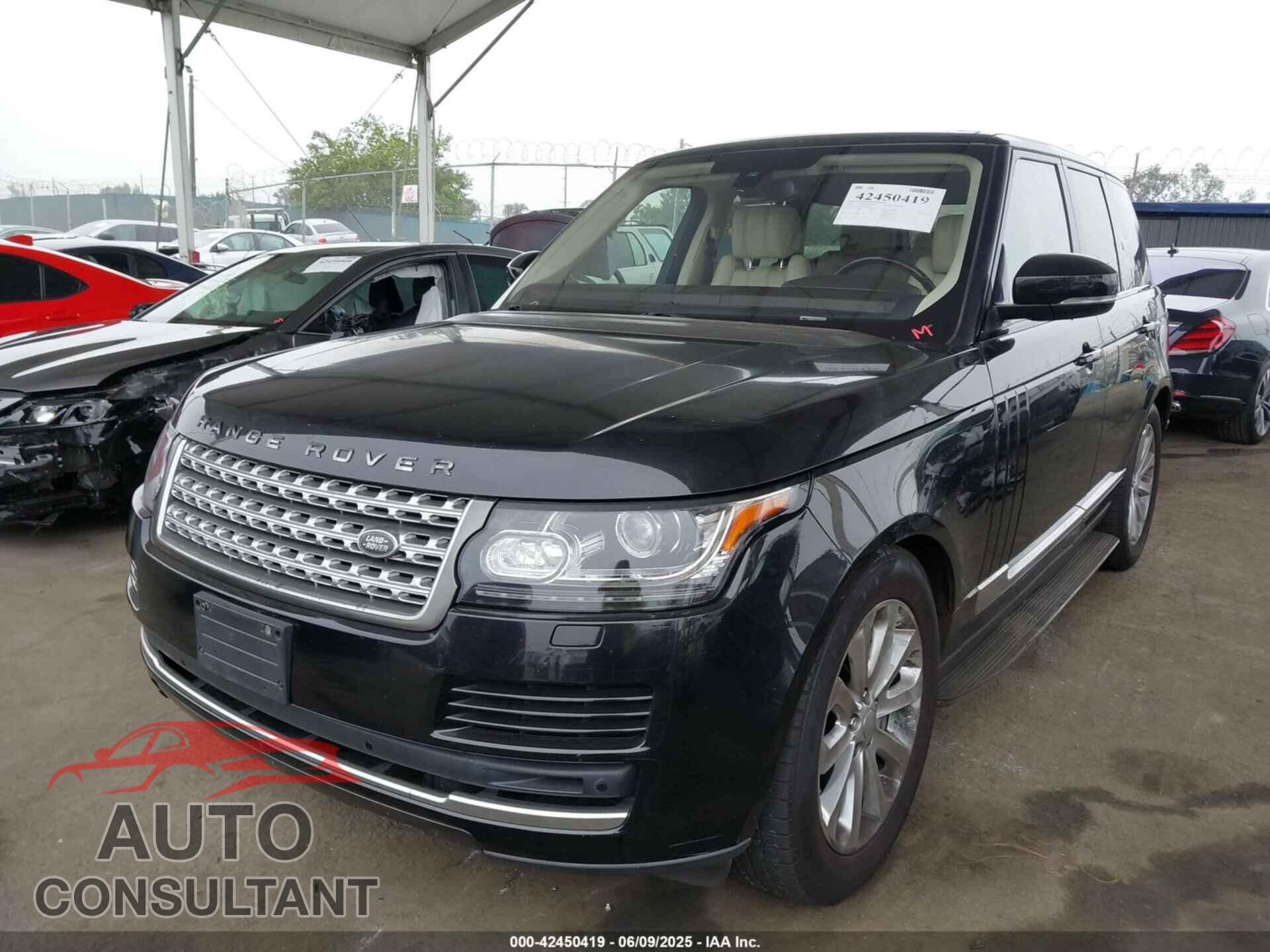 LAND ROVER RANGE ROVER 2016 - SALGS2PF8GA300025