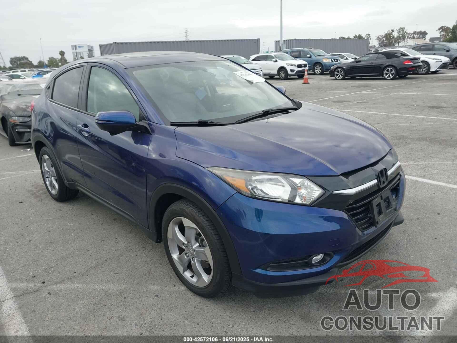 HONDA HR-V 2017 - 3CZRU5H54HG708942