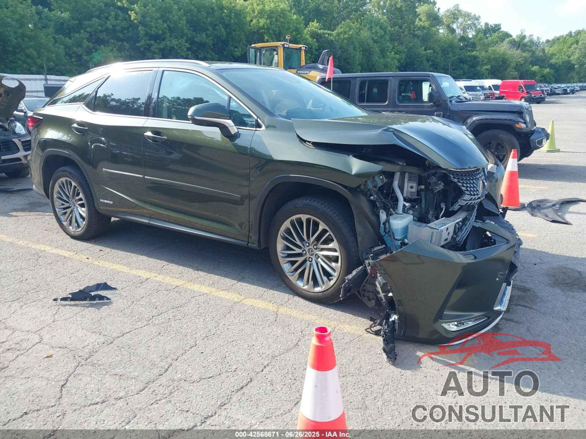 LEXUS RX 450H 2022 - 2T2JGMDA1NC077818