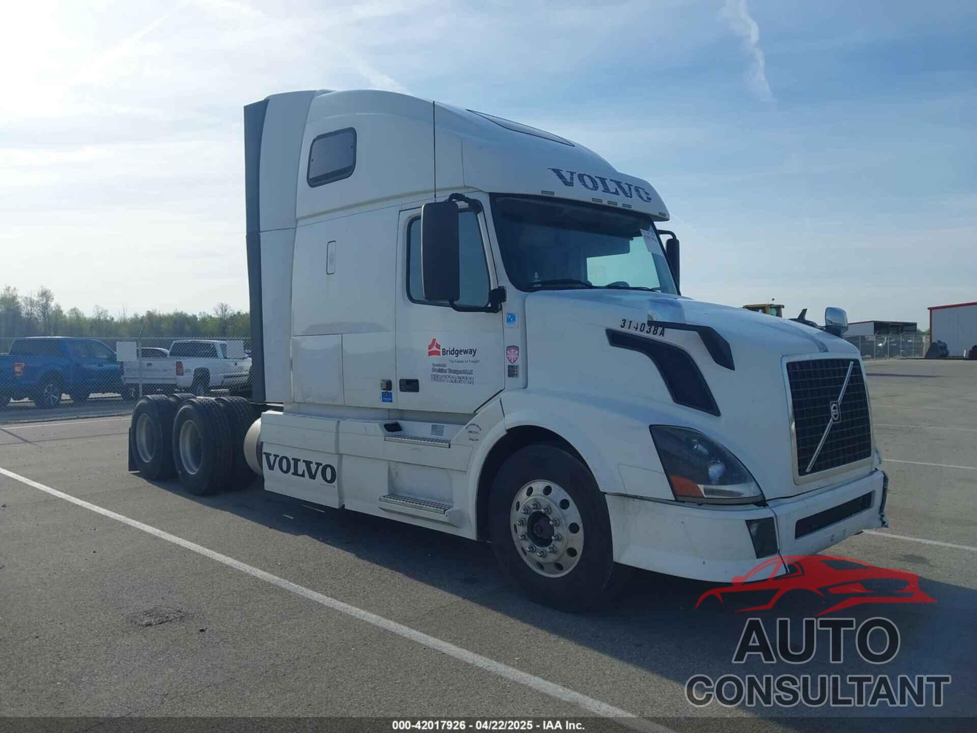 VOLVO VN 2012 - 4V4NC9EH2CN559268