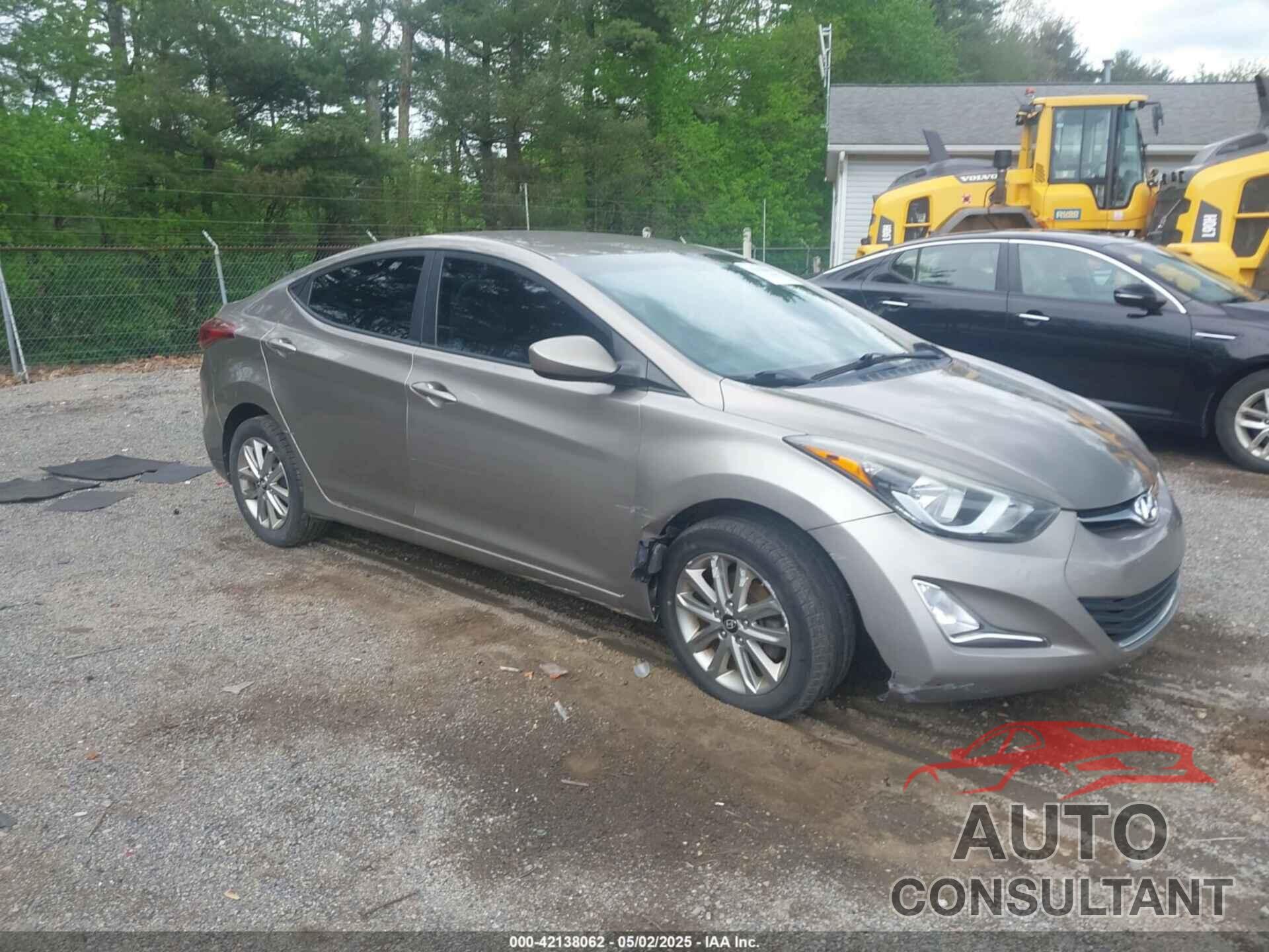 HYUNDAI ELANTRA 2015 - 5NPDH4AE8FH628539