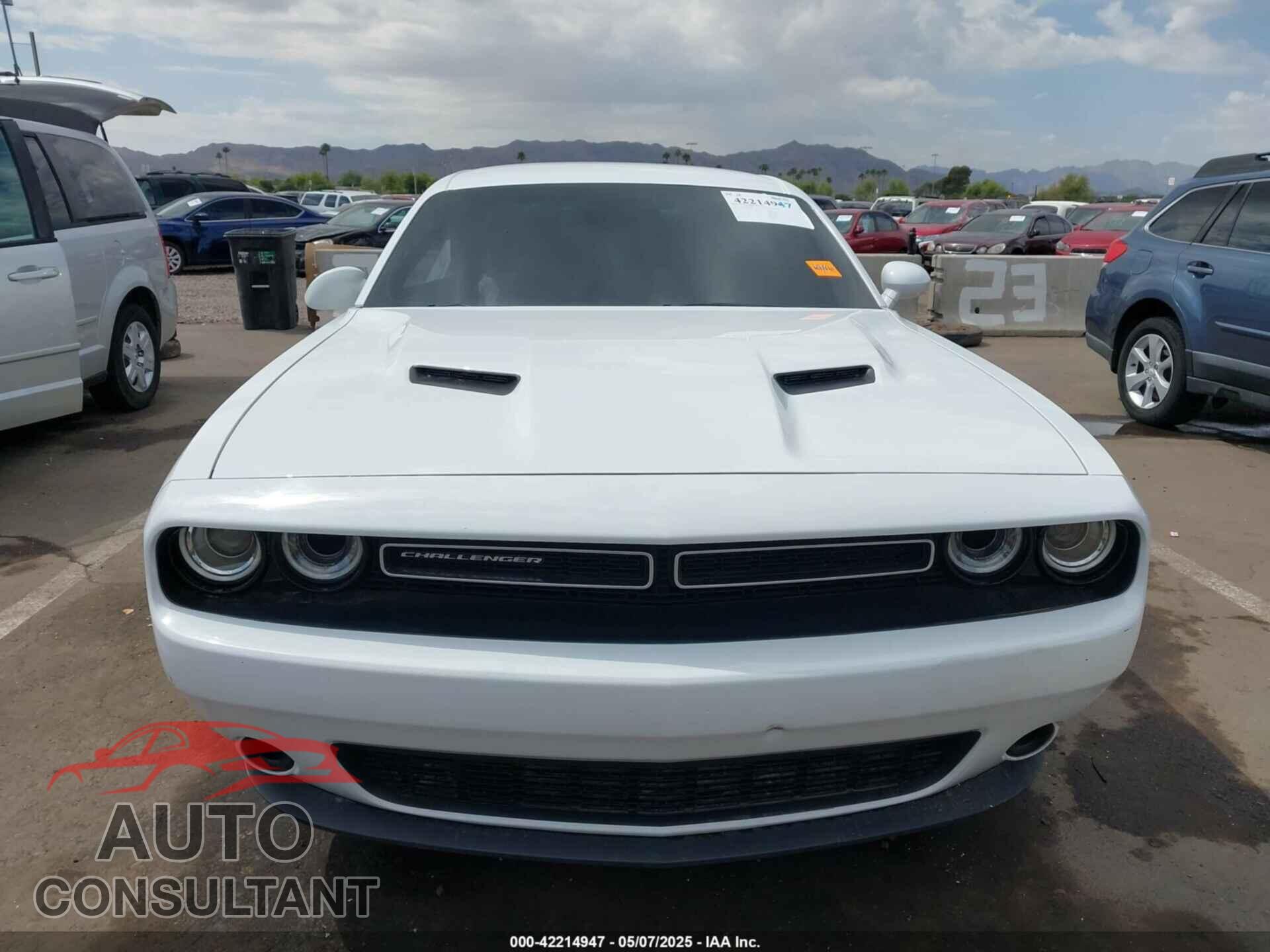 DODGE CHALLENGER 2019 - 2C3CDZAG7KH744313