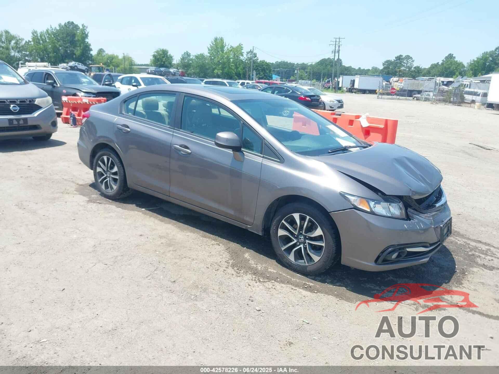 HONDA CIVIC 2013 - 19XFB2F96DE064174