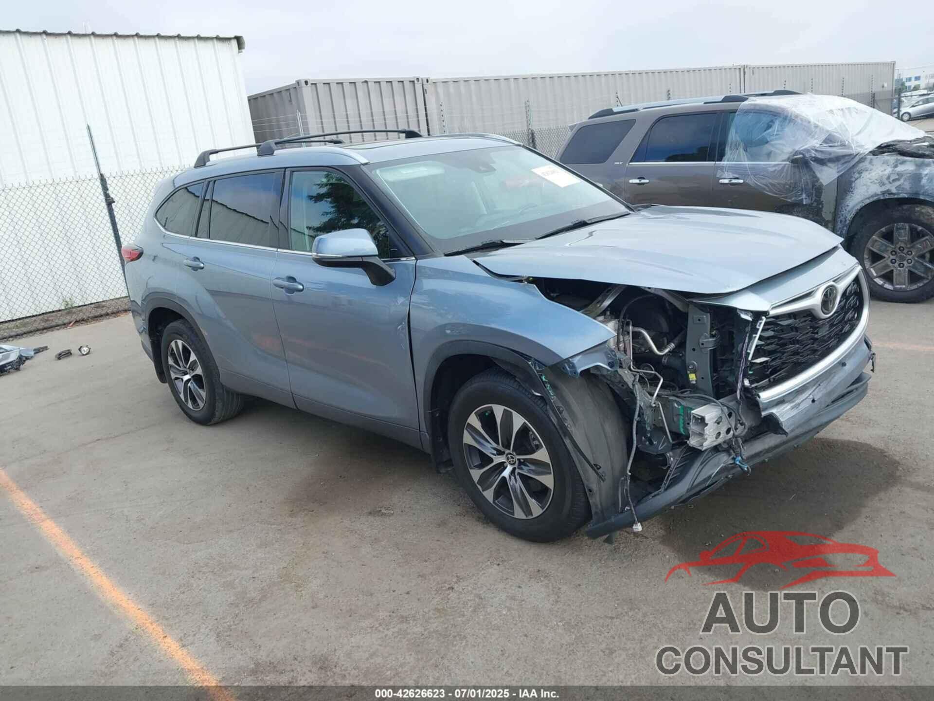 TOYOTA HIGHLANDER 2021 - 5TDHZRAH4MS066586