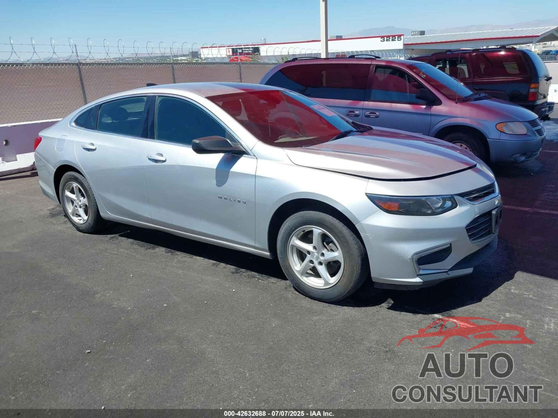 CHEVROLET MALIBU 2017 - 1G1ZC5ST3HF260512