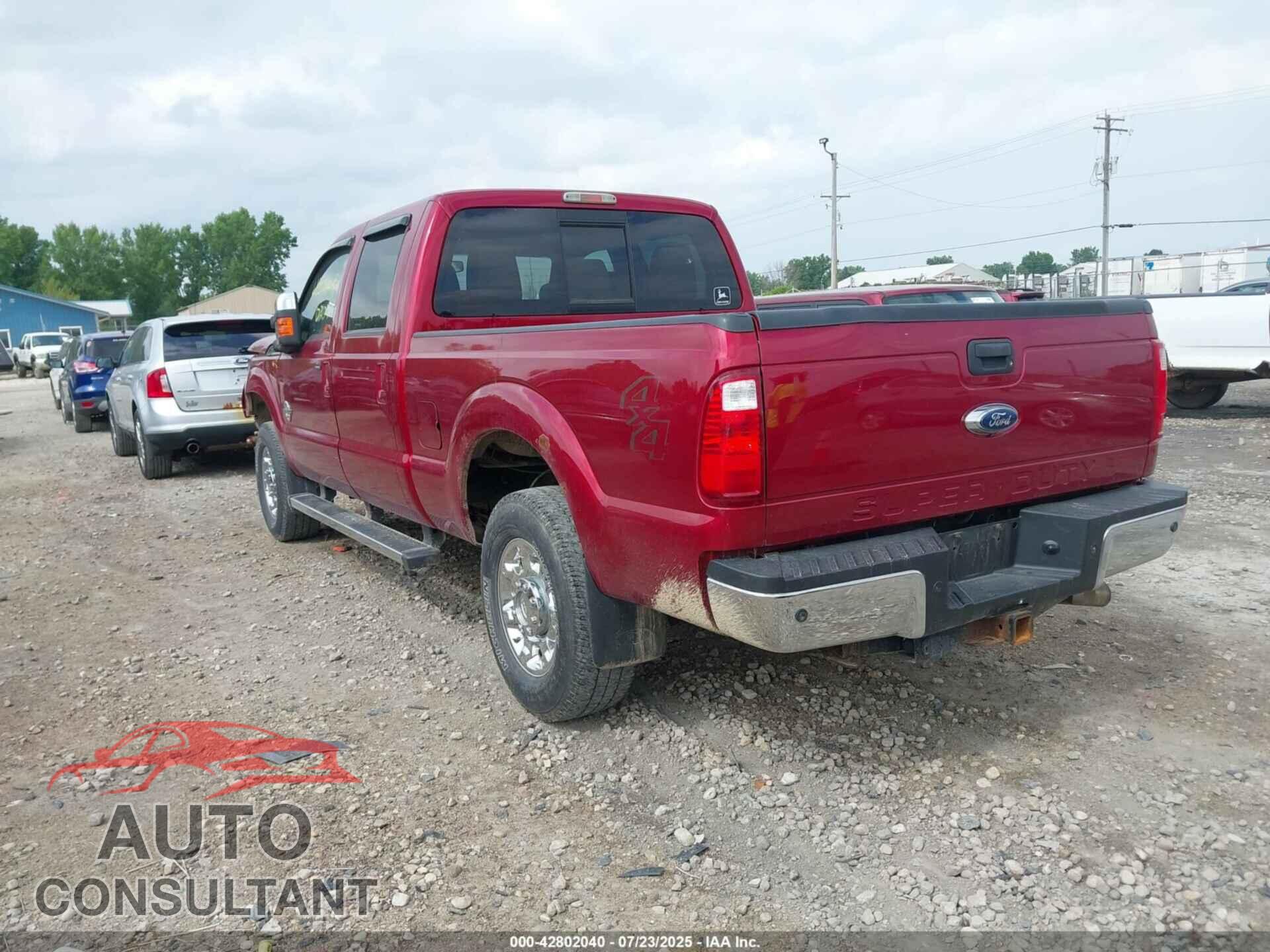 FORD F-250 2016 - 1FT7W2BT7GEB68442
