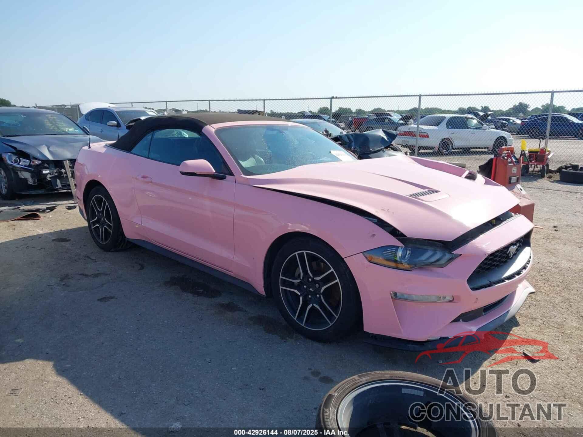 FORD MUSTANG 2018 - 1FATP8UHXJ5124603