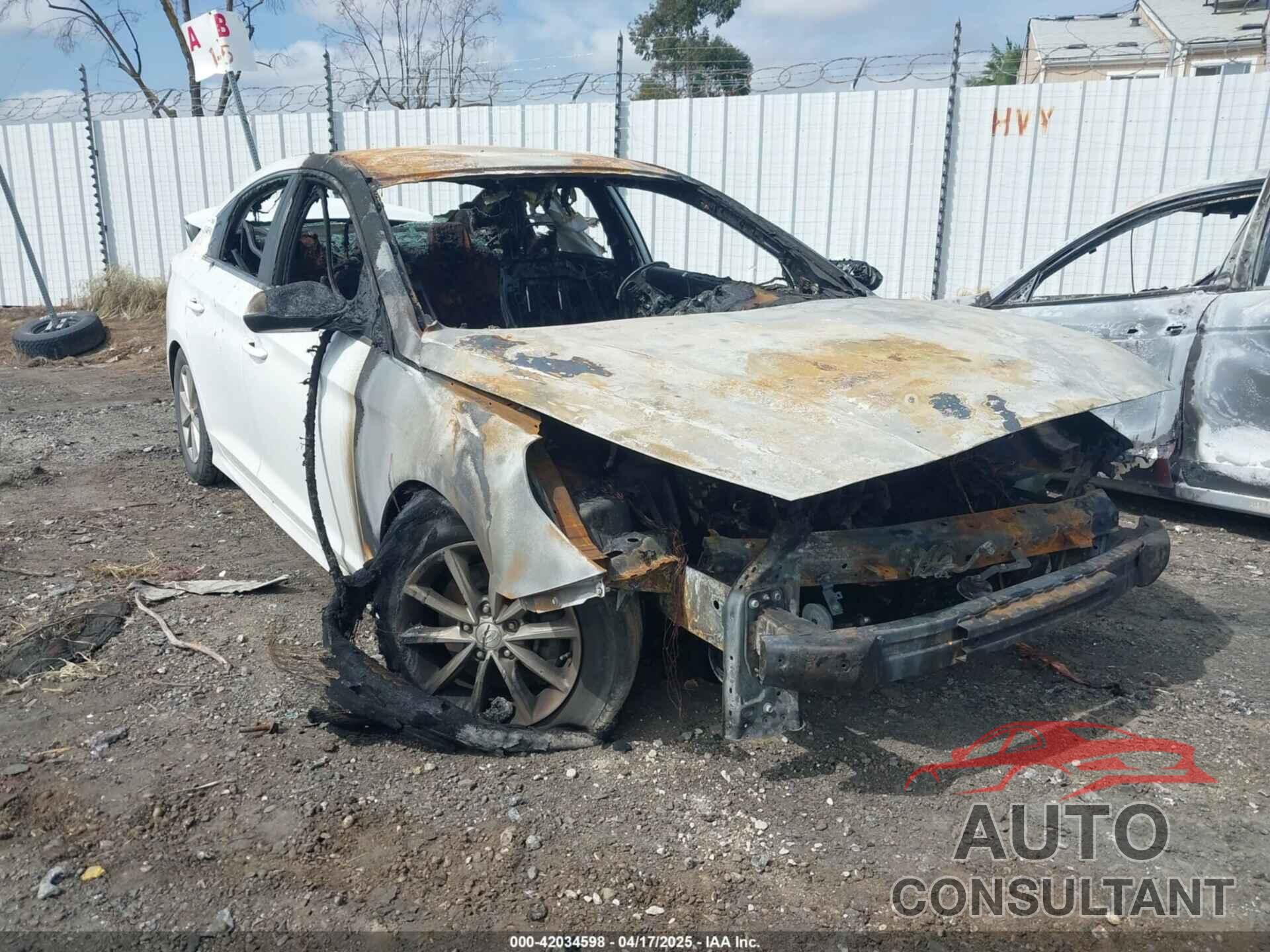 HYUNDAI SONATA 2019 - 5NPE24AF1KH751737