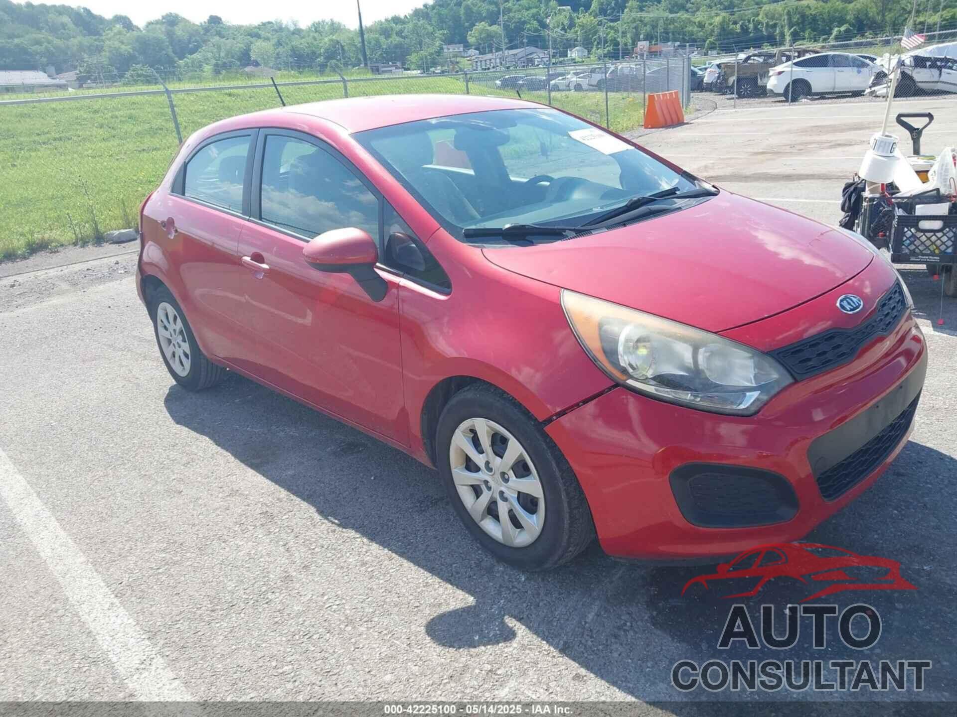 KIA RIO 2013 - KNADM5A33D6103831