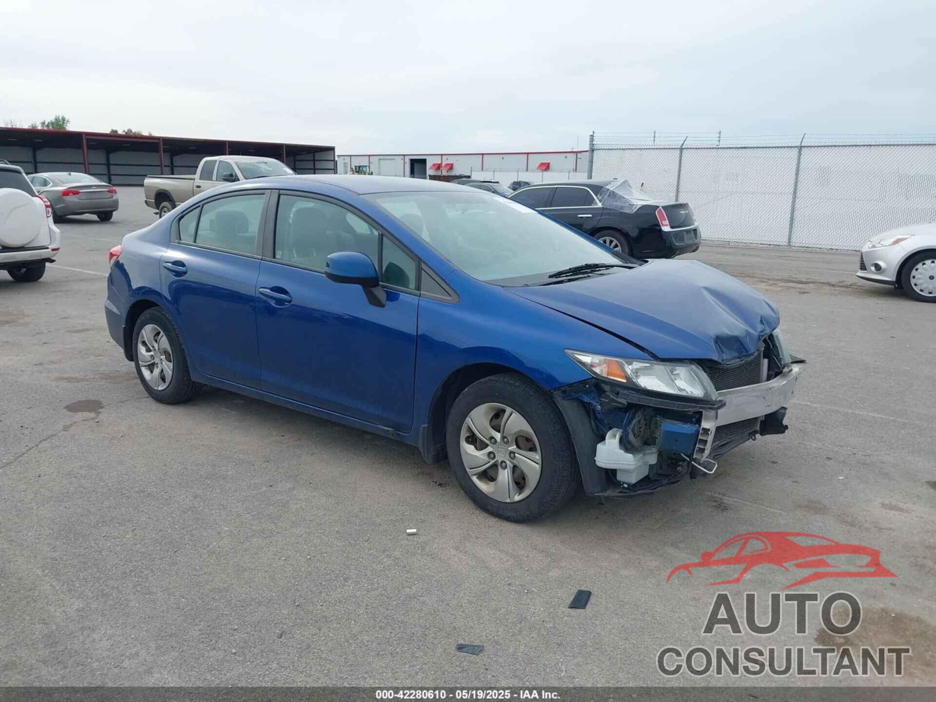 HONDA CIVIC 2013 - 19XFB2F5XDE078060