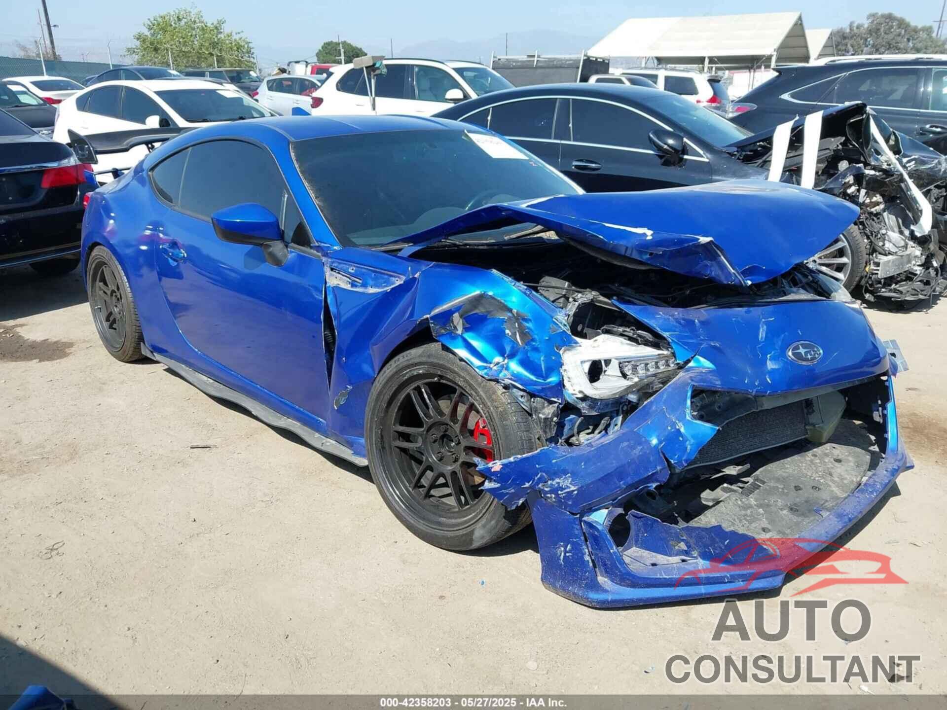 SUBARU BRZ 2017 - JF1ZCAC14H8605702