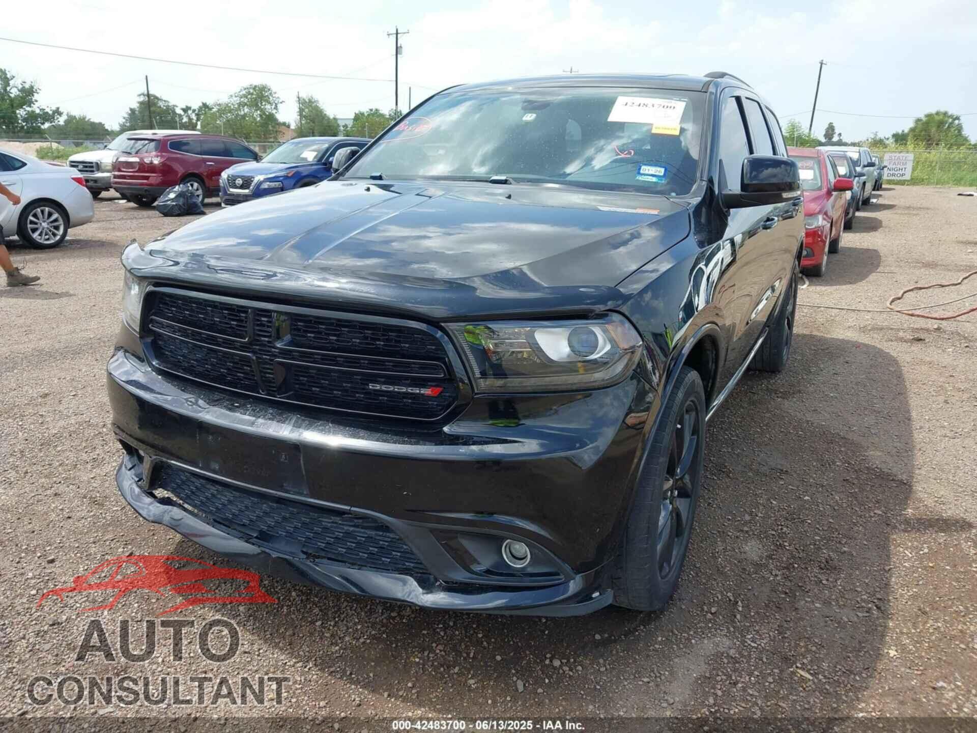 DODGE DURANGO 2017 - 1C4RDJDG1HC766788