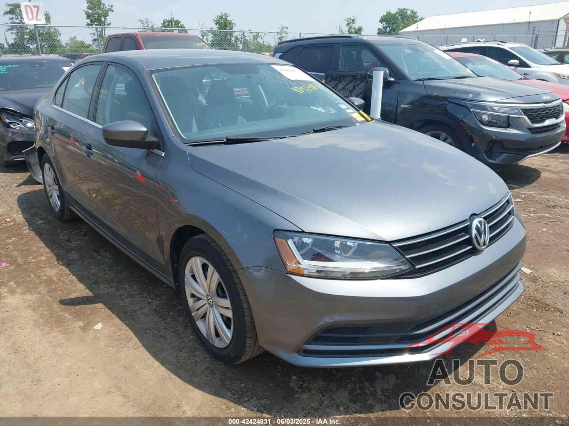 VOLKSWAGEN JETTA 2017 - 3VW2B7AJ2HM272834