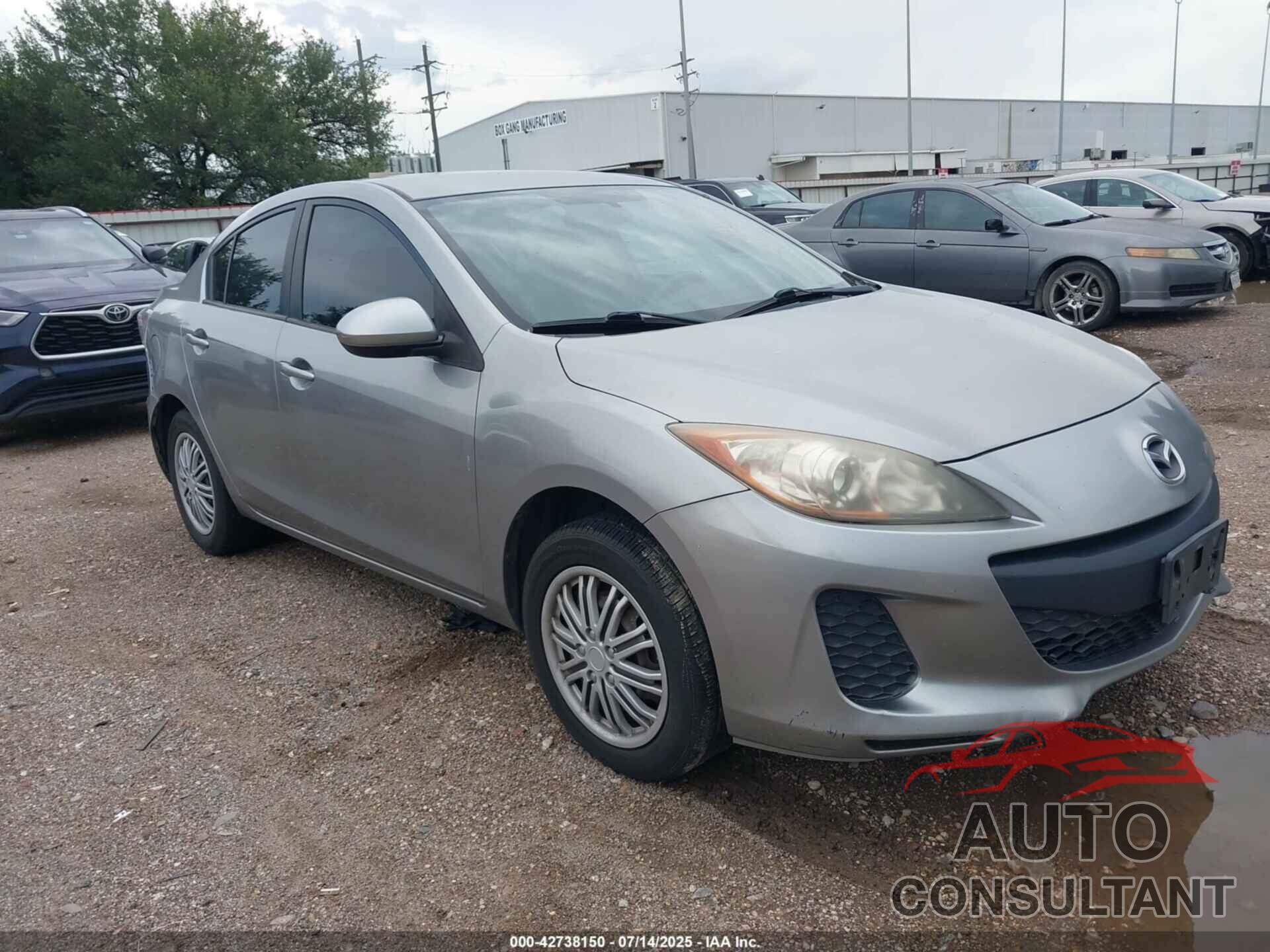 MAZDA MAZDA3 2013 - JM1BL1TF1D1792083