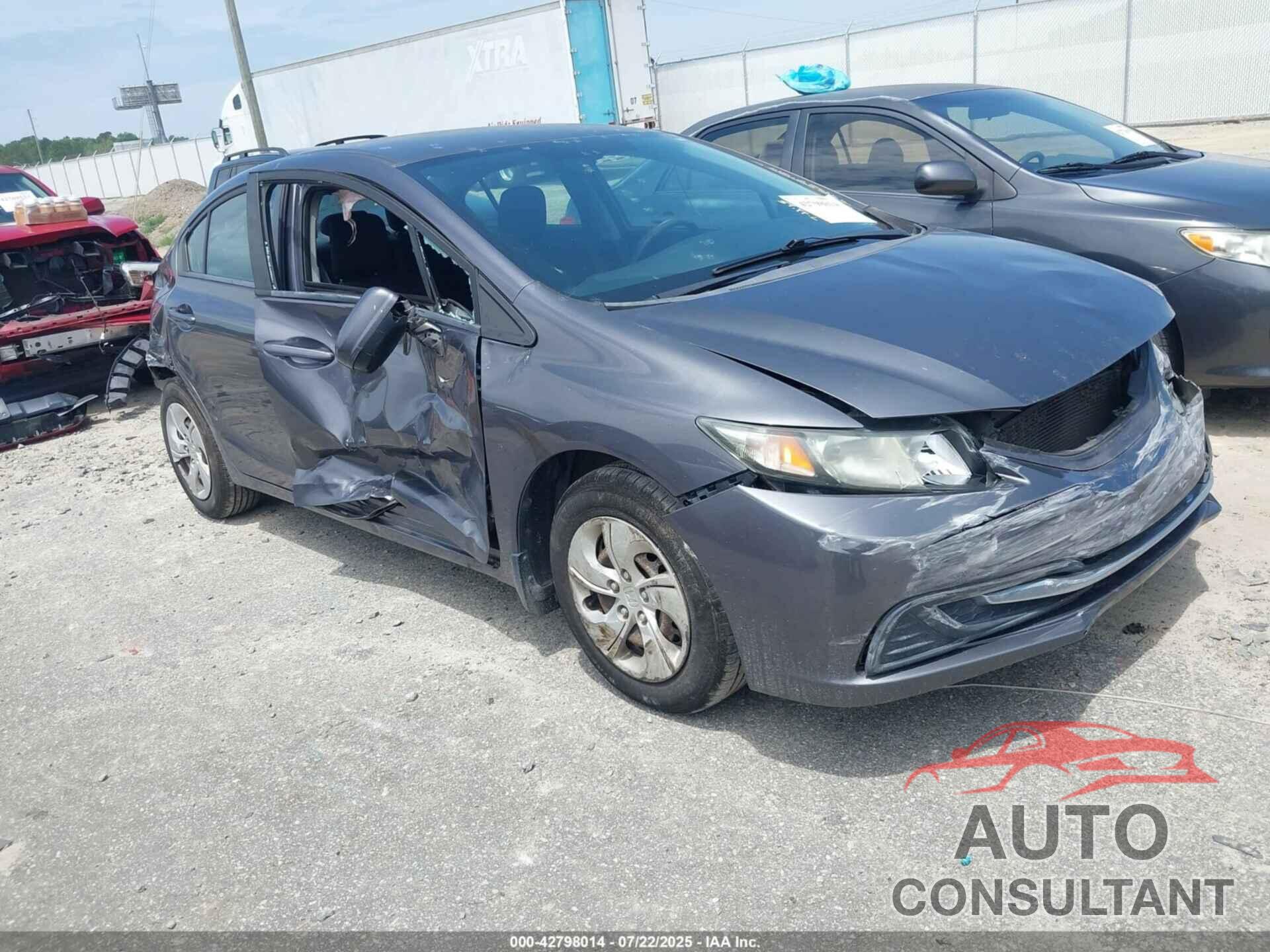 HONDA CIVIC 2014 - 19XFB2F51EE028083