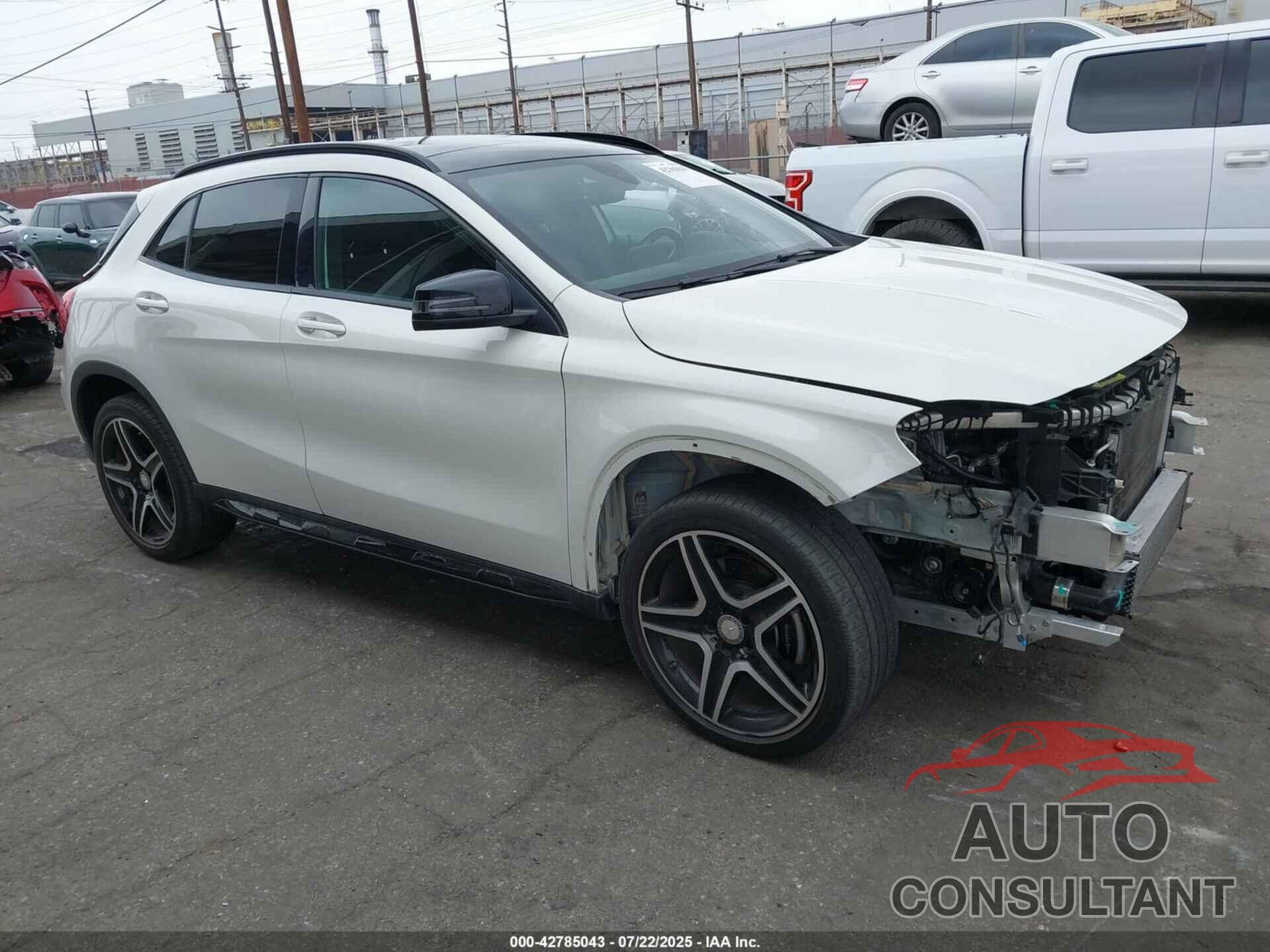 MERCEDES-BENZ GLA 250 2017 - WDCTG4GB8HJ347826