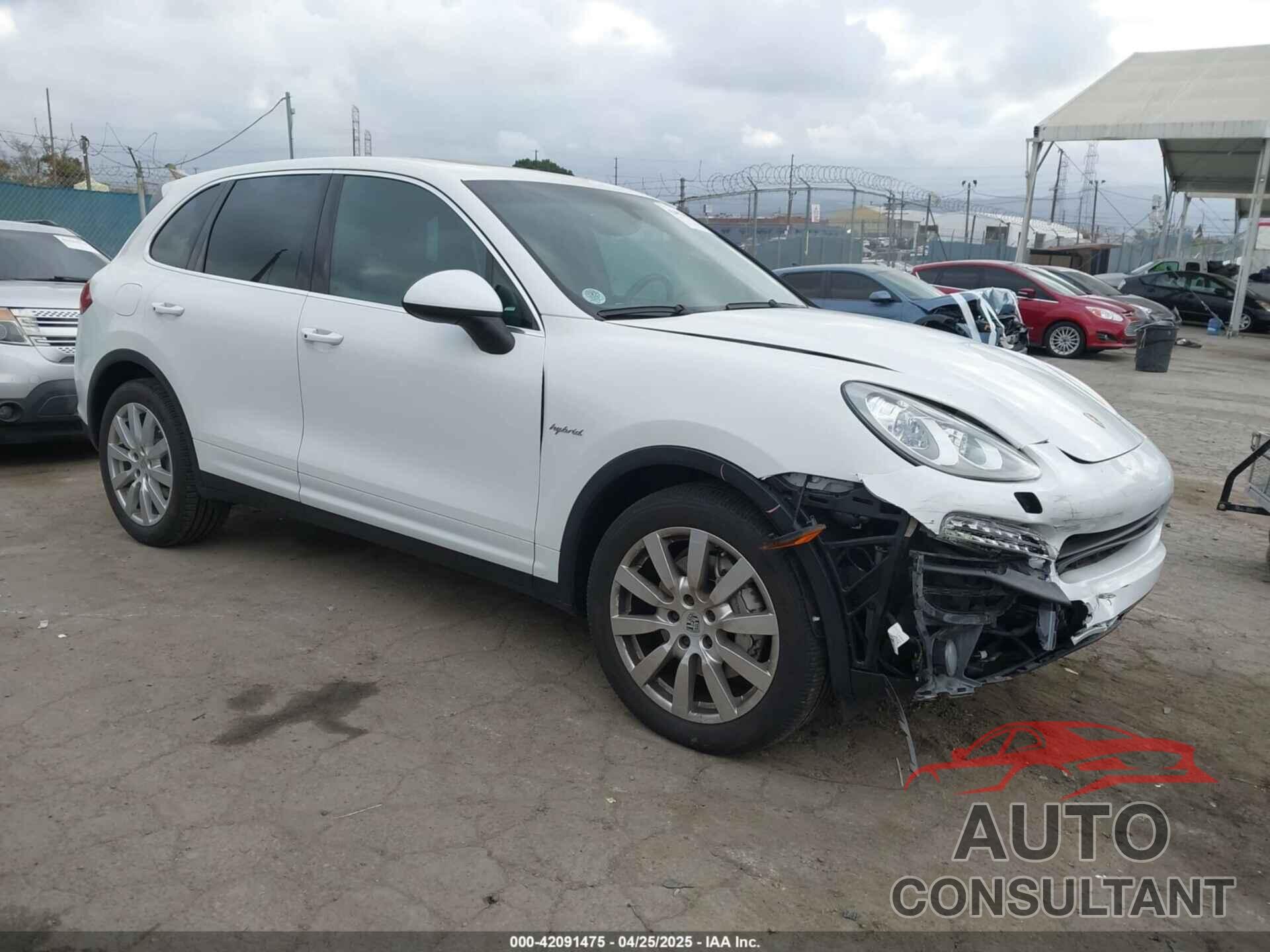 PORSCHE CAYENNE HYBRID 2014 - WP1AE2A28ELA51123